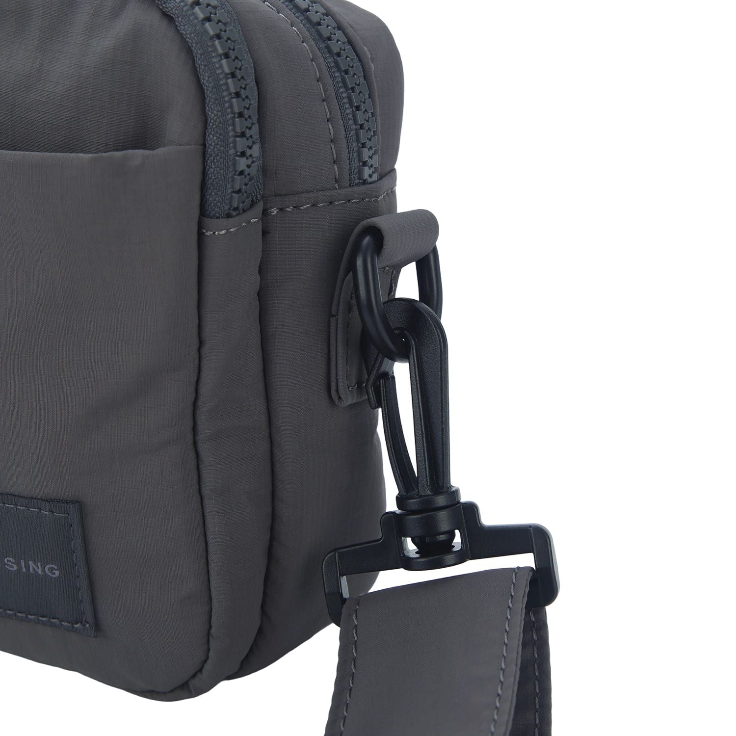 Crossing Sam Anti-Theft RFID Crossbody Bag V2 - Grey