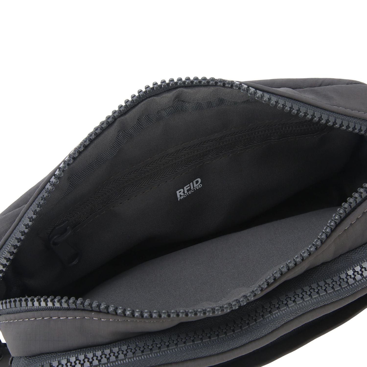 Crossing Sam Anti-Theft RFID Crossbody Bag V2 - Grey