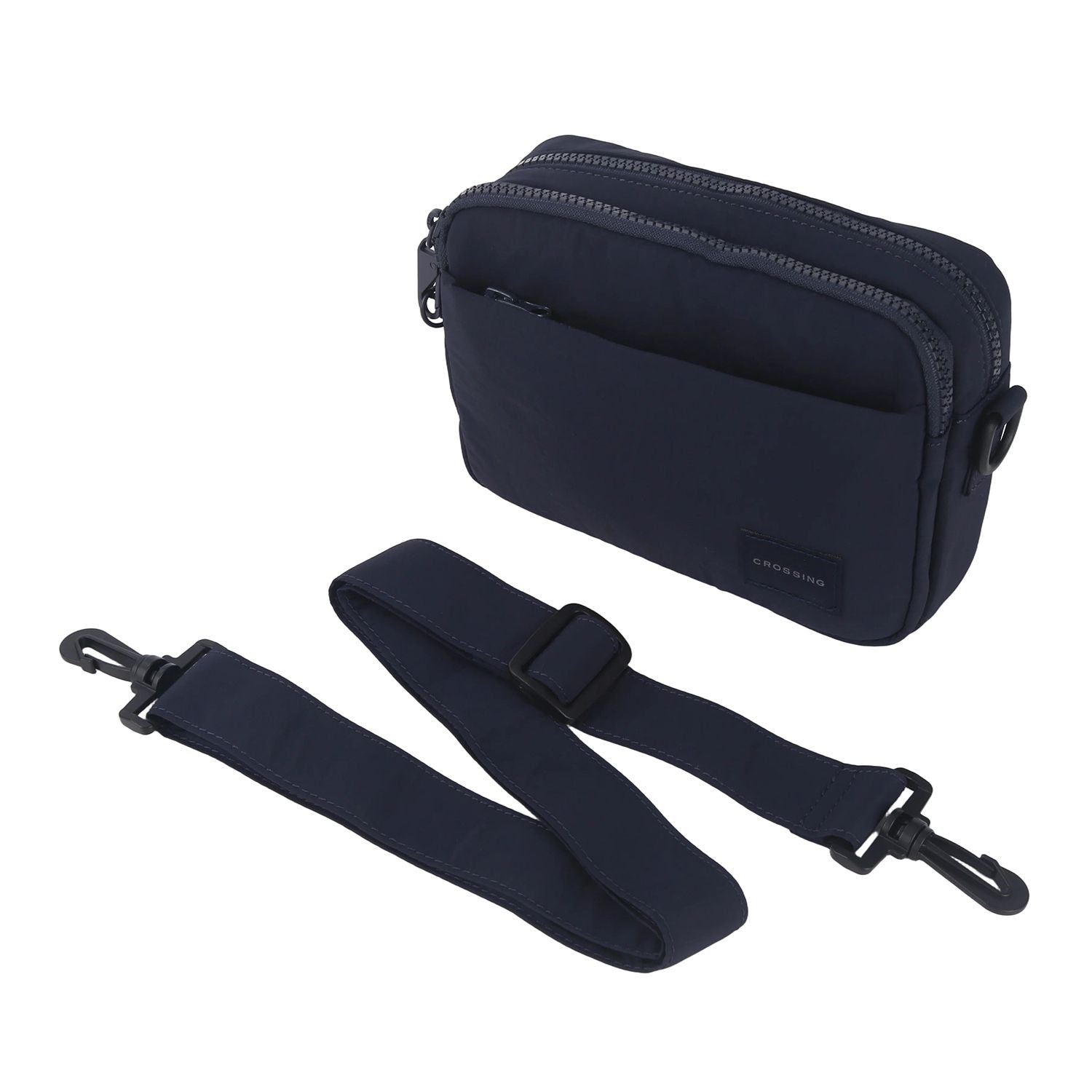 Crossing Sam Anti-Theft RFID Crossbody Bag V2 - Navy