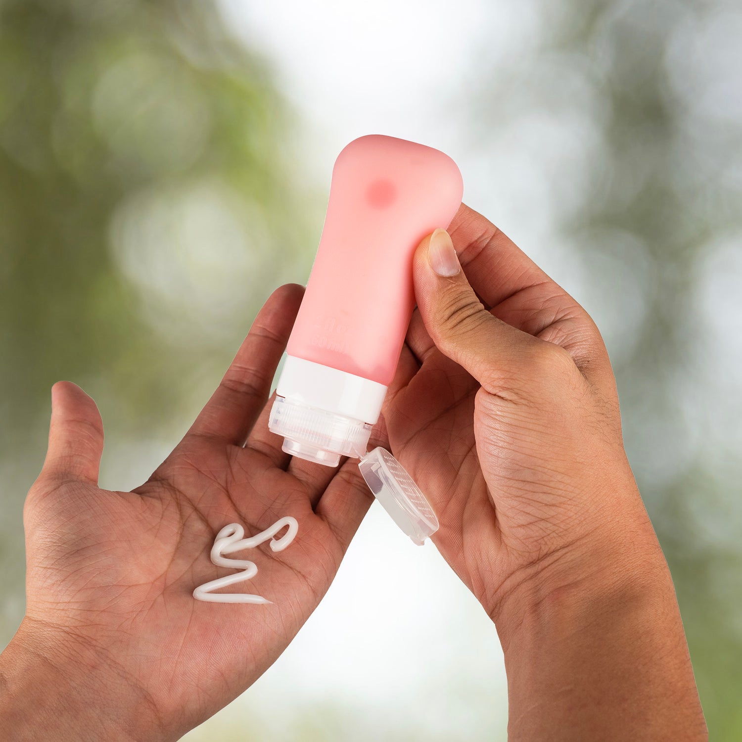 Crossing Silicone Leak Proof TSA Approved Travel Size Bottles 90ml (4 Pack) - Assorted