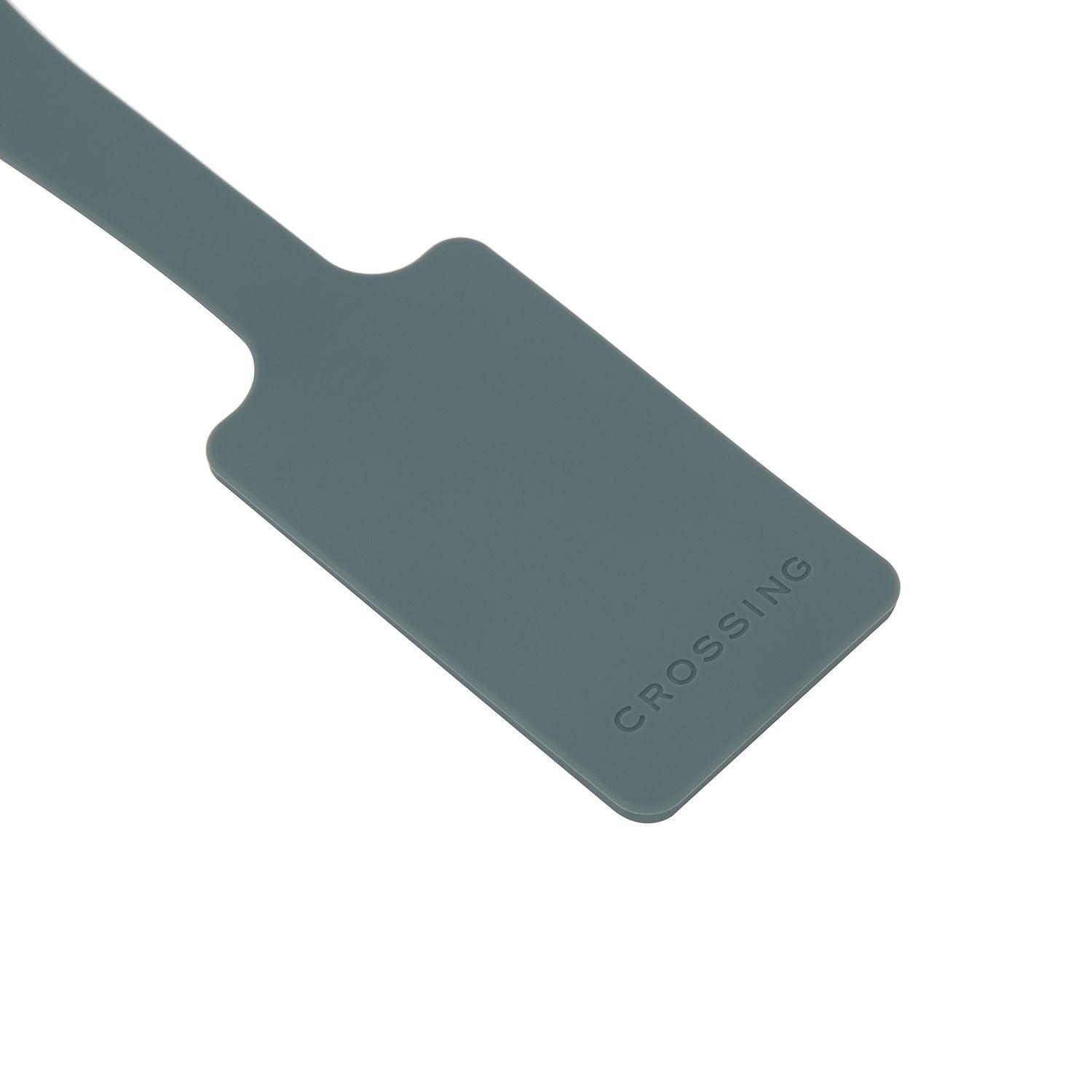 Crossing Silicone Luggage Tag - Forest Green