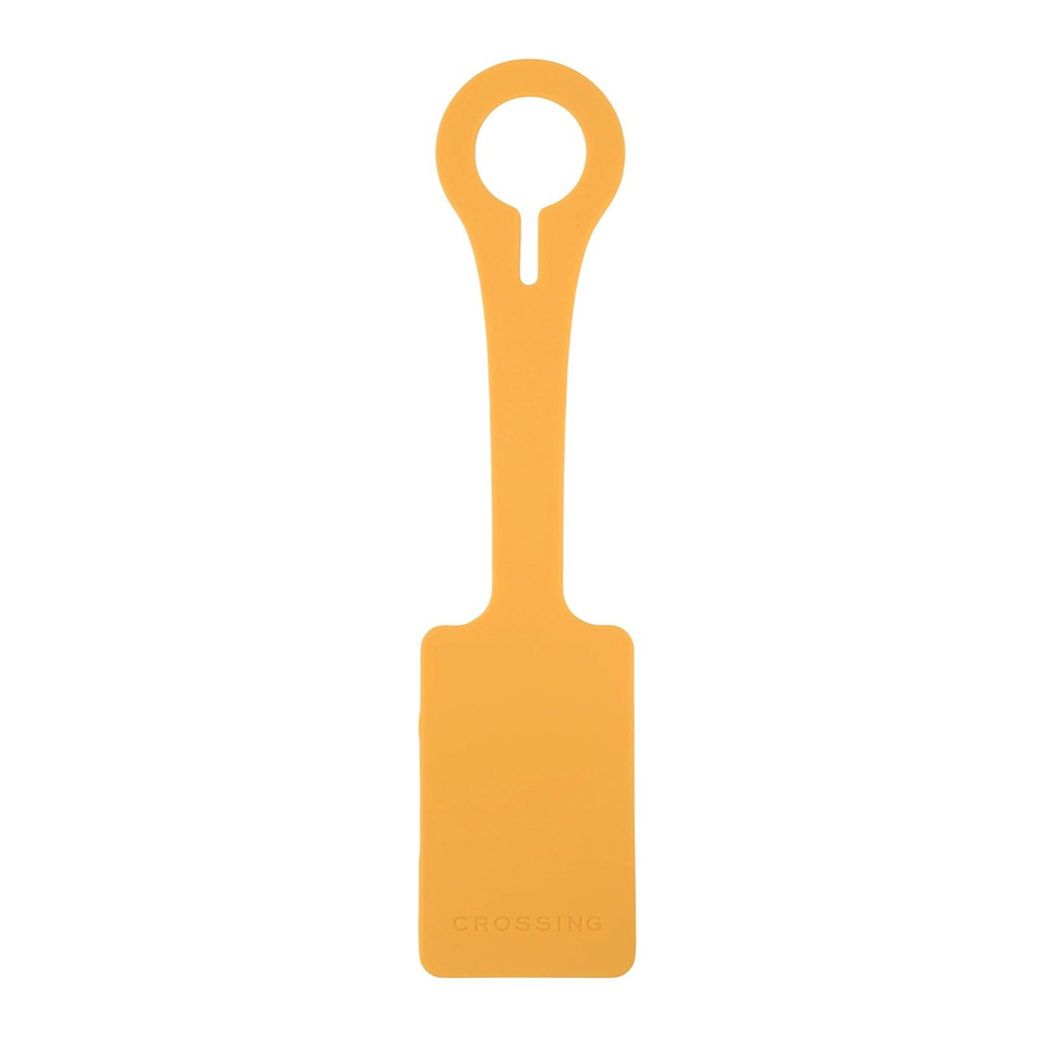 Crossing Silicone Luggage Tag - Lemon Zest