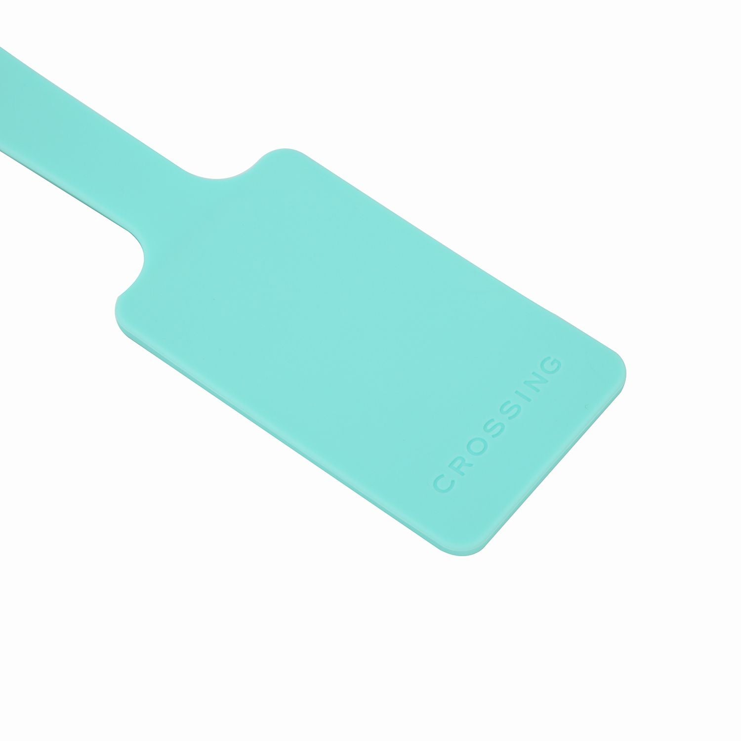 Crossing Silicone Luggage Tag - Neon Mint