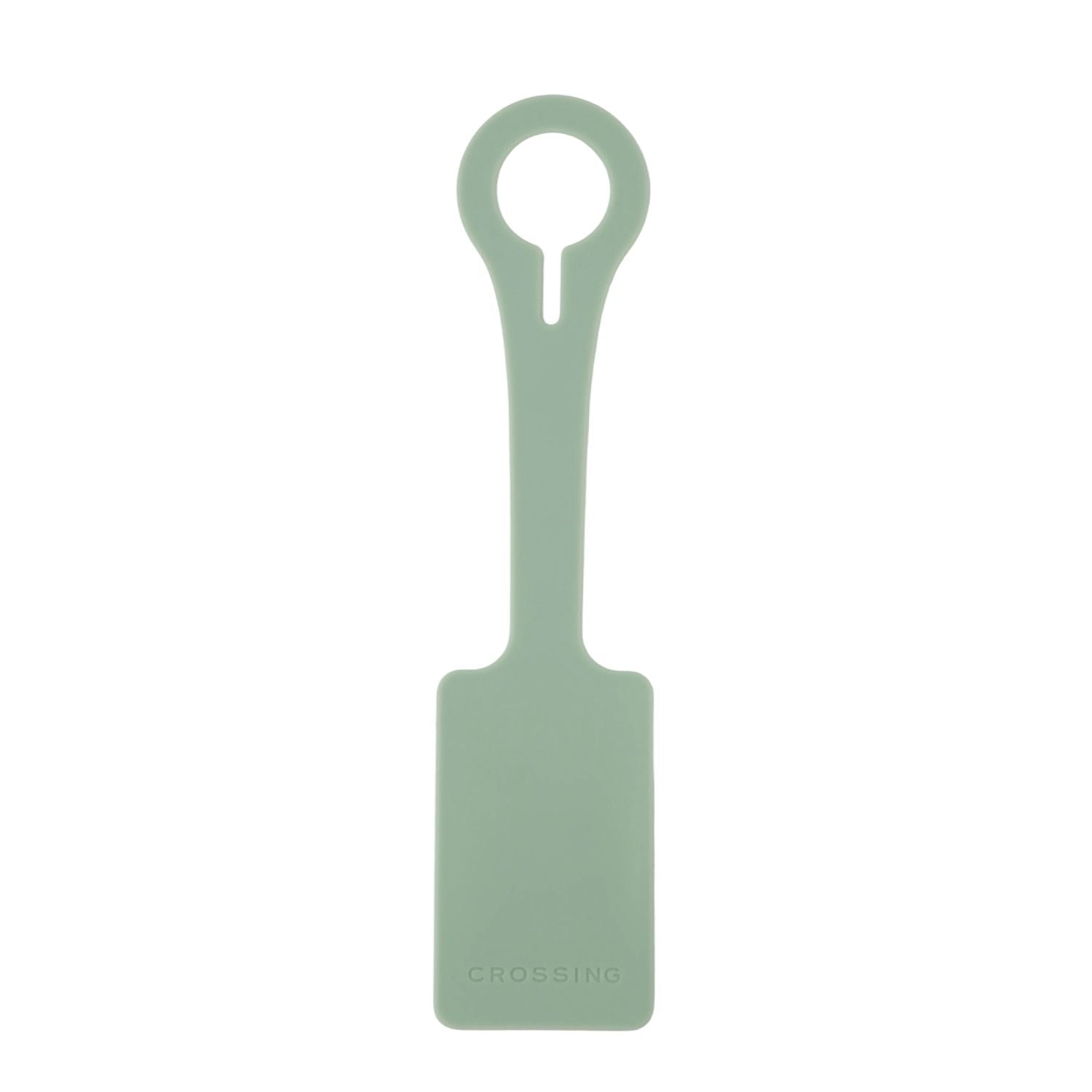 Crossing Silicone Luggage Tag - Pistachio