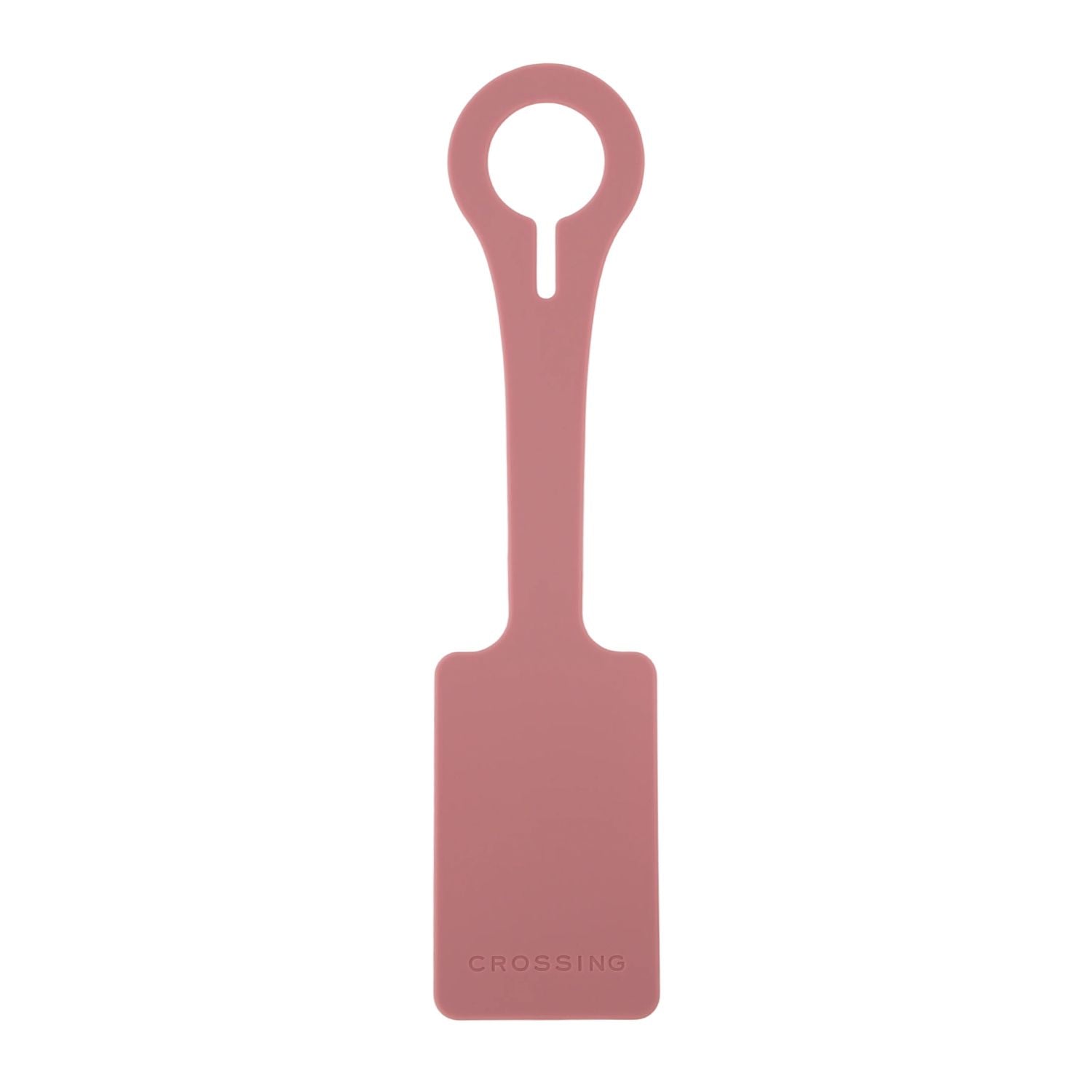 Crossing Silicone Luggage Tag - Rosy Blush