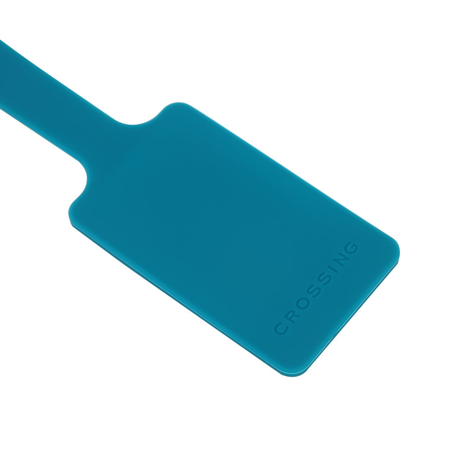 Crossing Silicone Luggage Tag - Teal Green