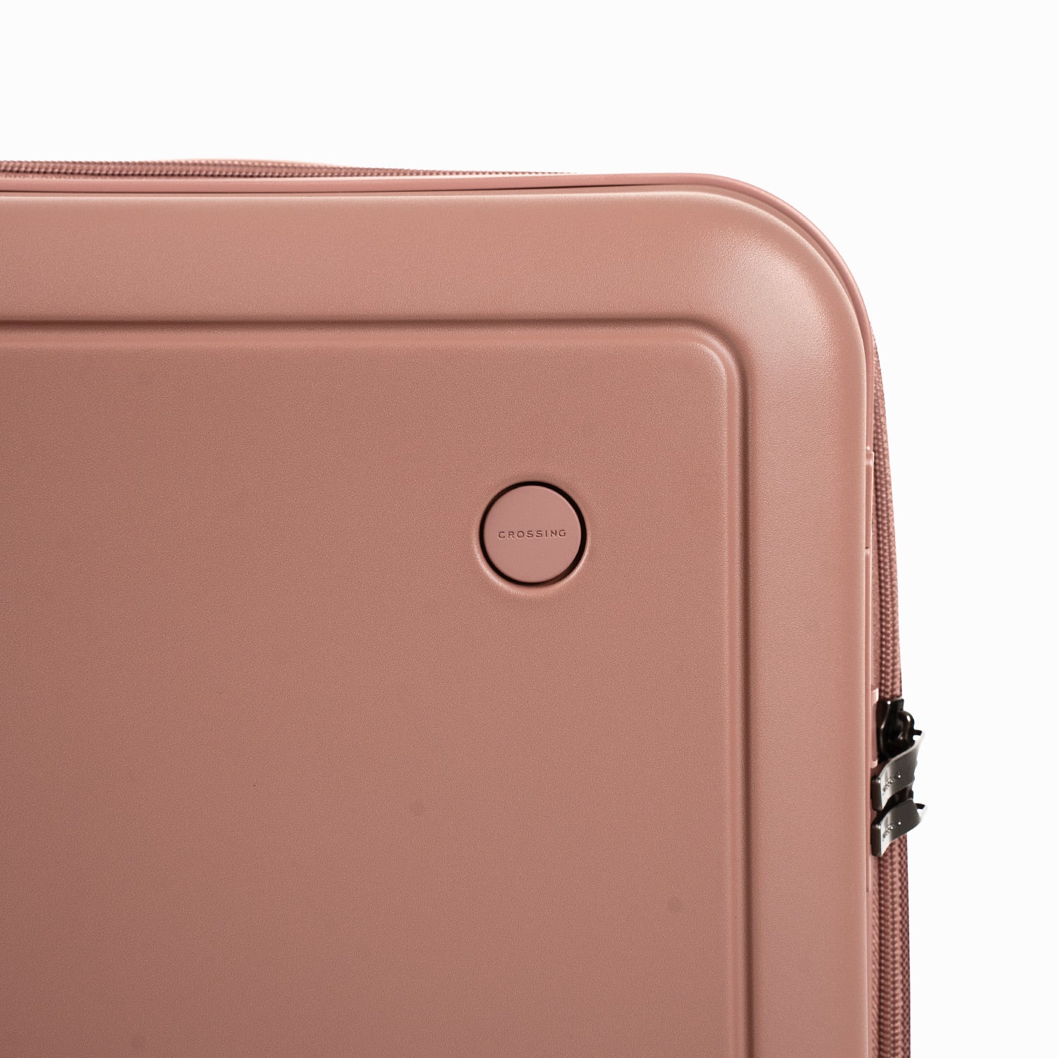 Crossing Stel Polycarbonate Carry On 20" Luggage - Clay