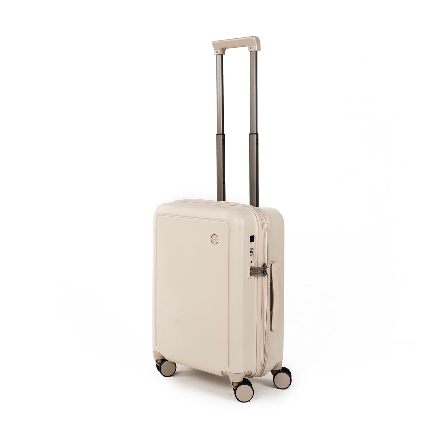 Crossing Stel Polycarbonate Carry On 20" Luggage - Sandwhite