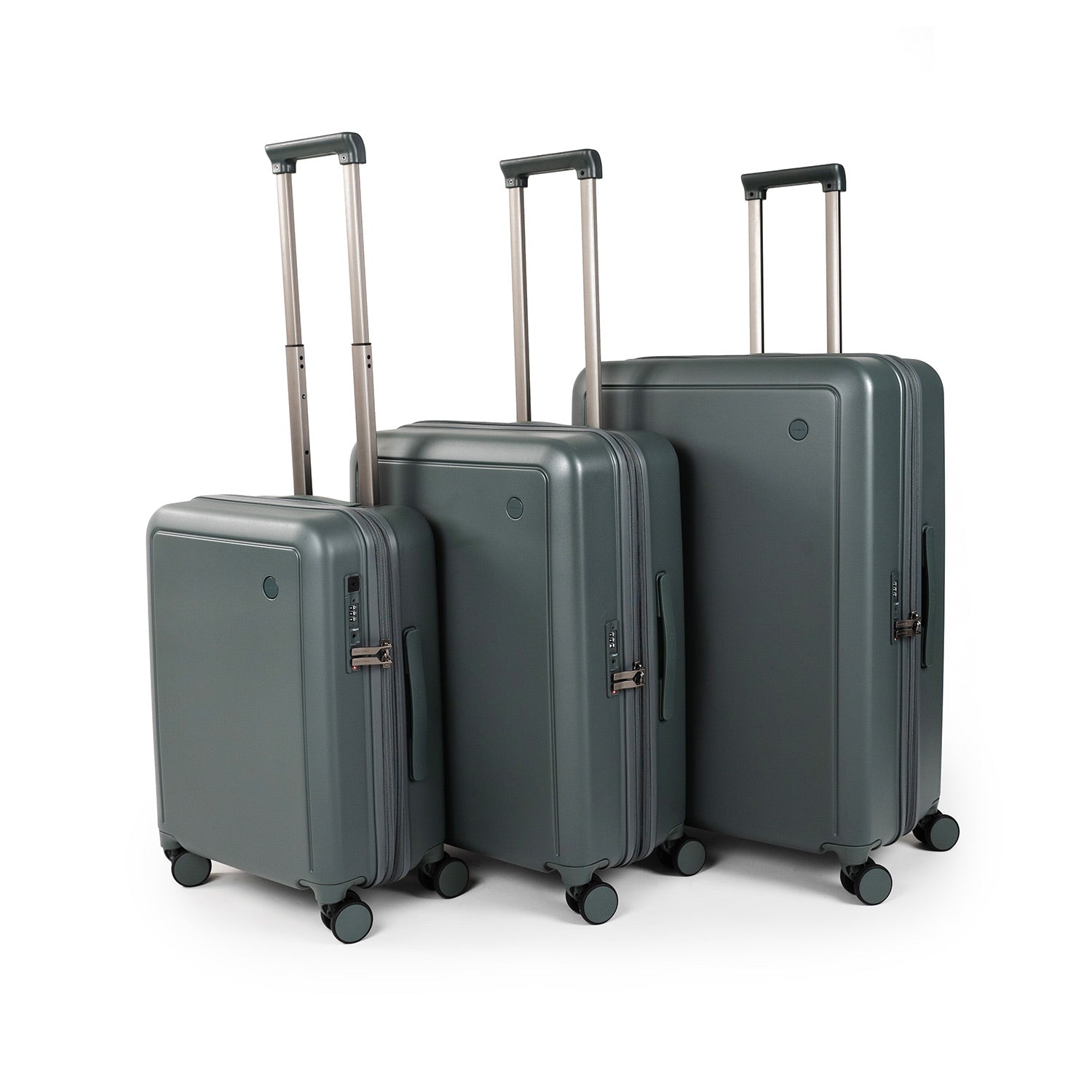 Crossing Stel Polycarbonate Large 30" Luggage - Green