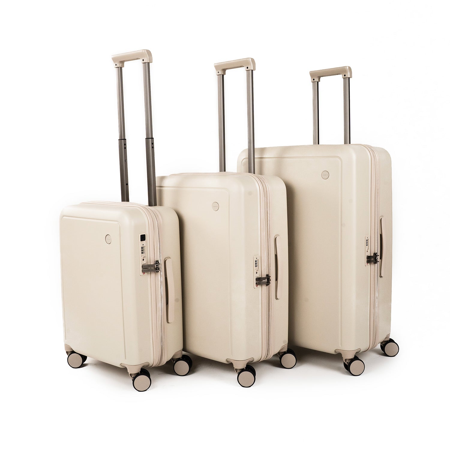 Crossing Stel Polycarbonate Large 30" Luggage - Sandwhite
