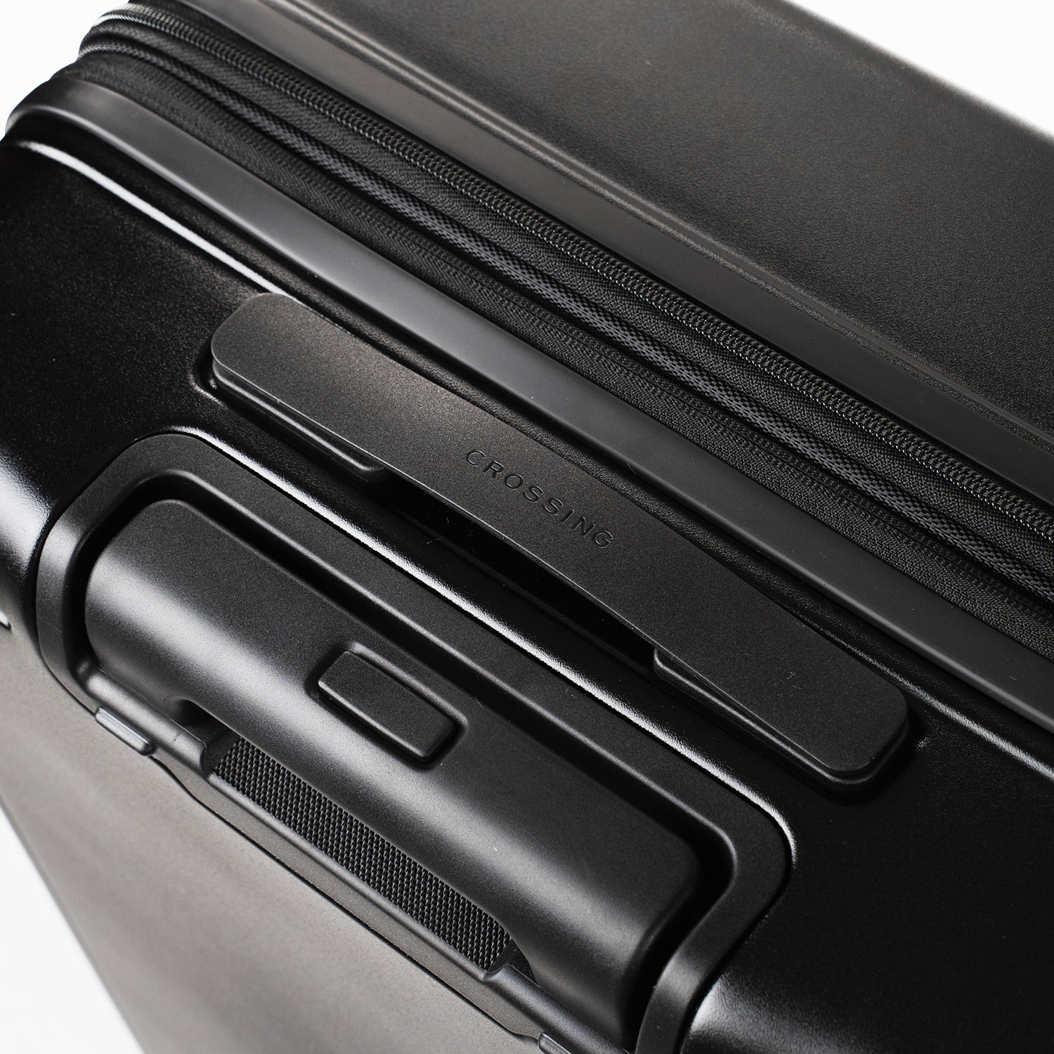 Crossing Stel Polycarbonate Medium 25" Luggage - Black