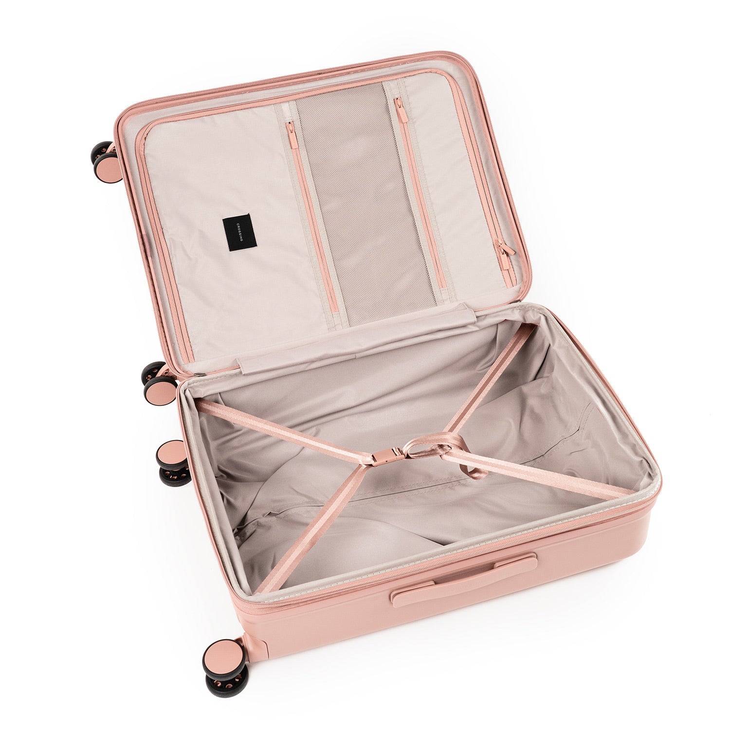 Crossing Stel Polycarbonate Medium 25" Luggage - Clay