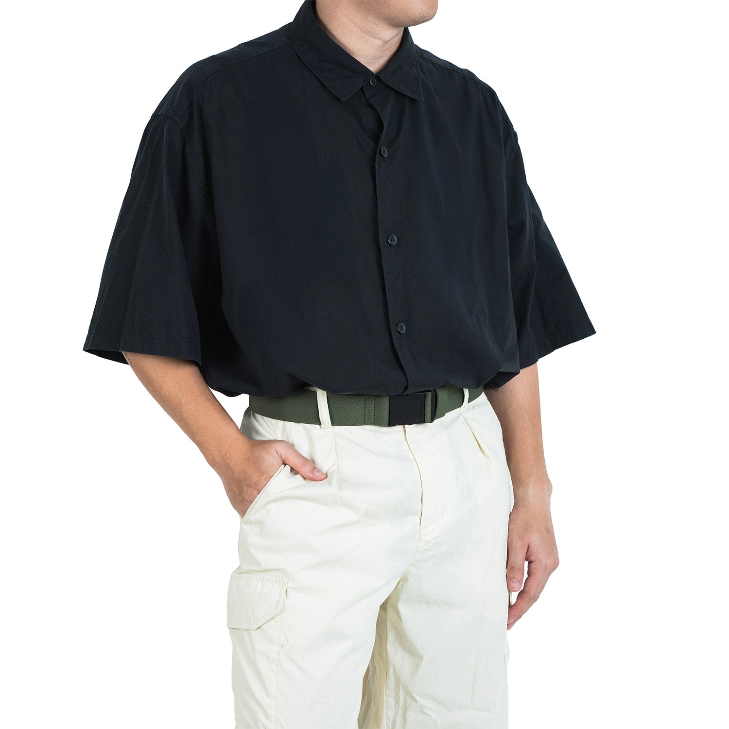 Crossing Travel Belt With Loop Buckle (Large) - Green