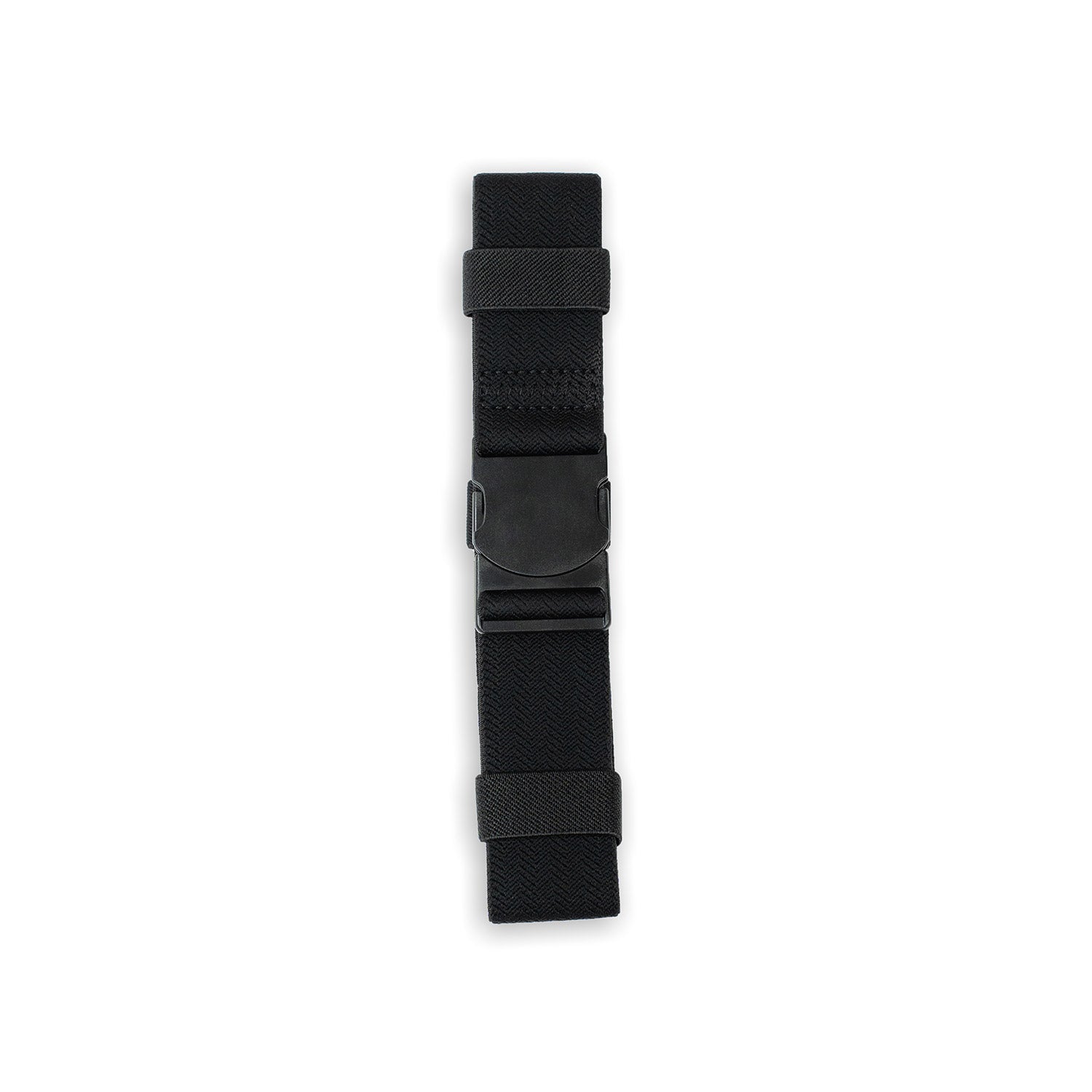 Crossing Travel Belt With Loop Buckle (Medium) - Black