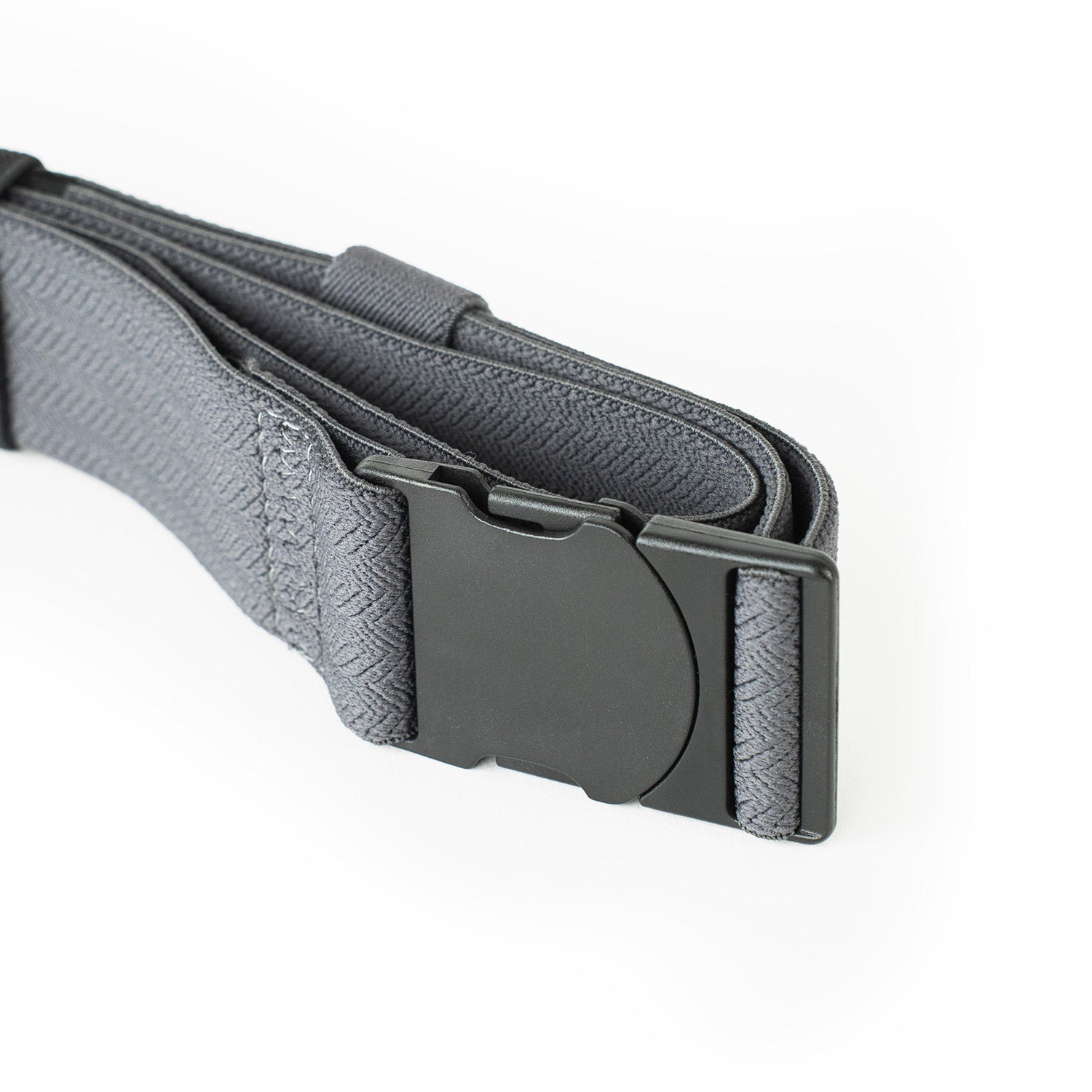 Crossing Travel Belt With Loop Buckle (Medium) - Grey