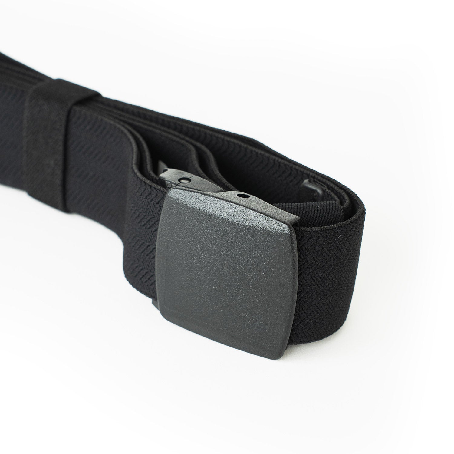 Crossing Travel Belt With Clip Buckle (One Size) - Black