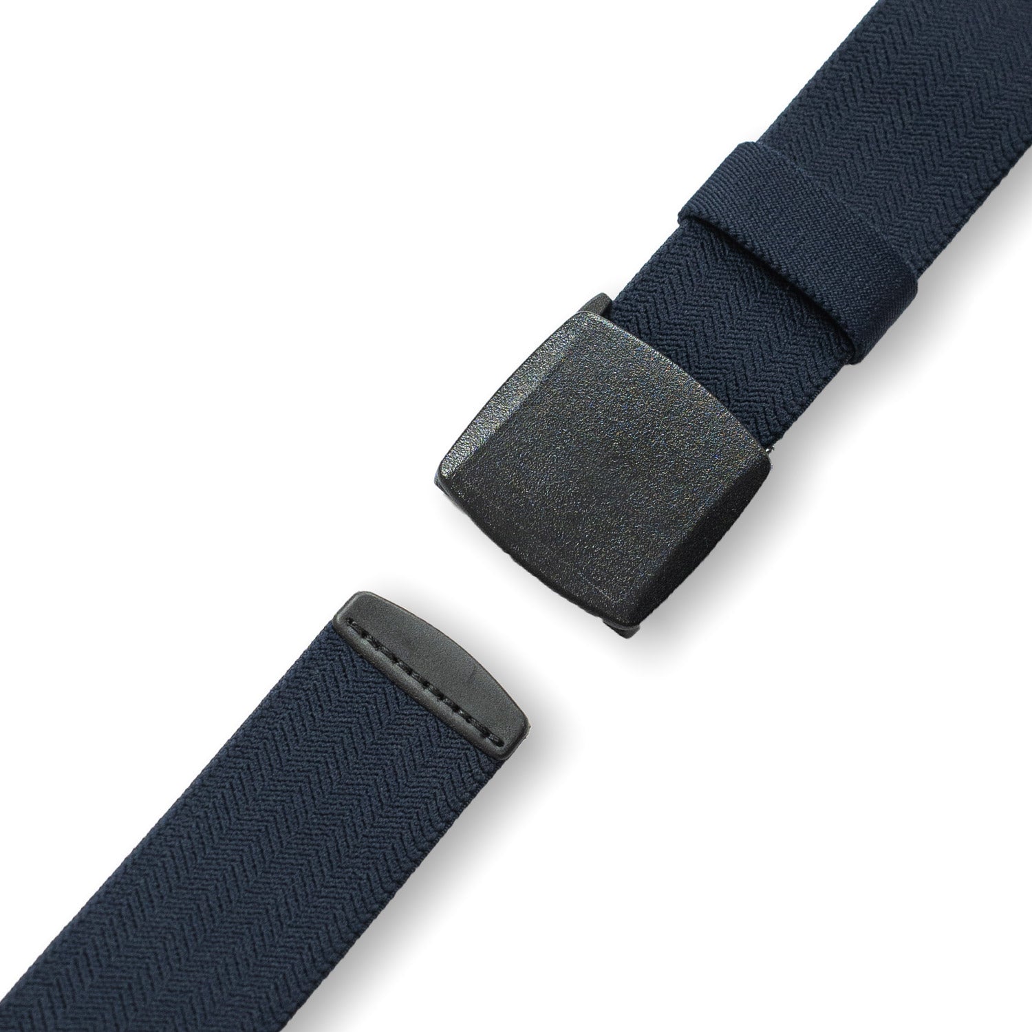 Crossing Travel Belt With Clip Buckle (One Size) - Navy