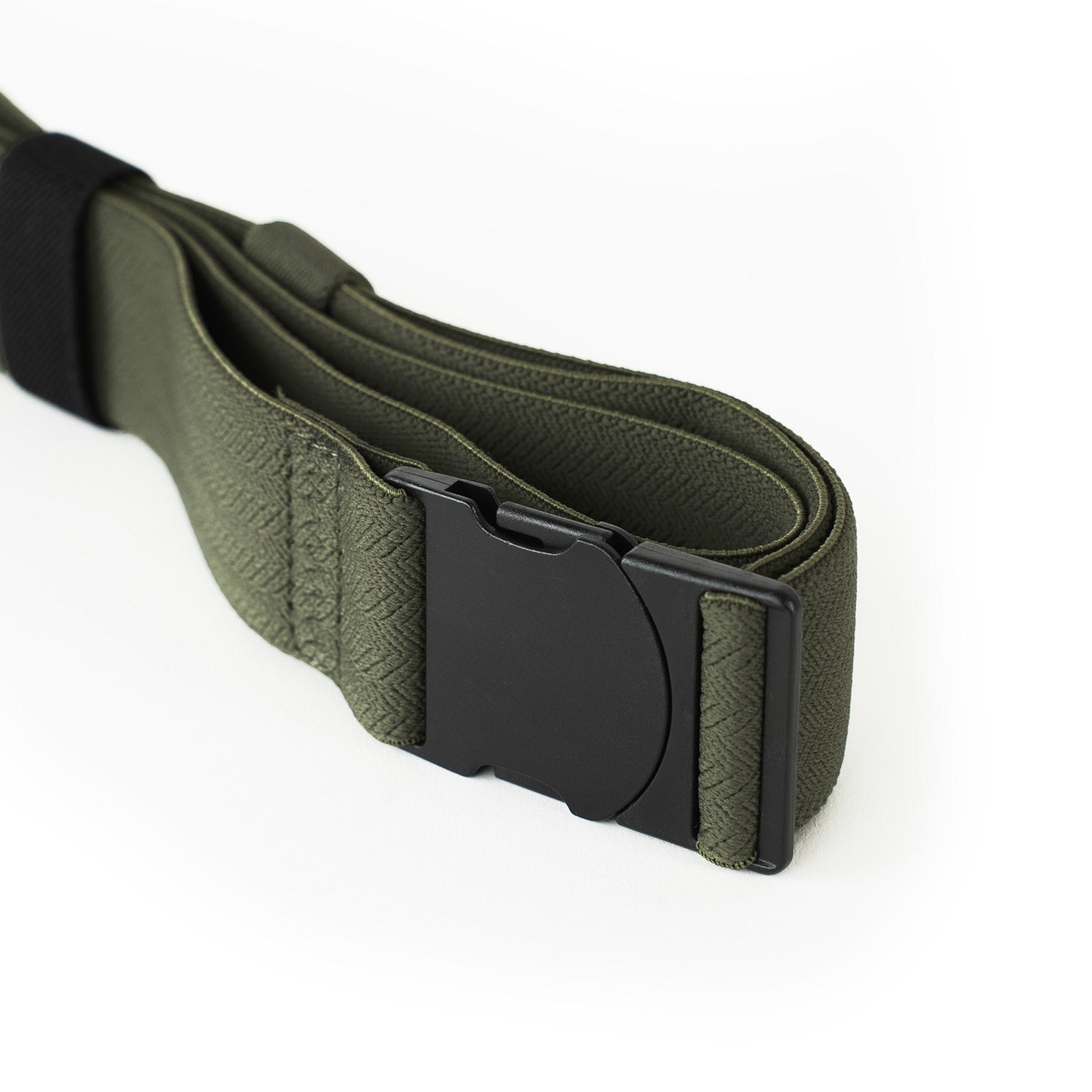 Crossing Travel Belt With Loop Buckle (Small) - Green