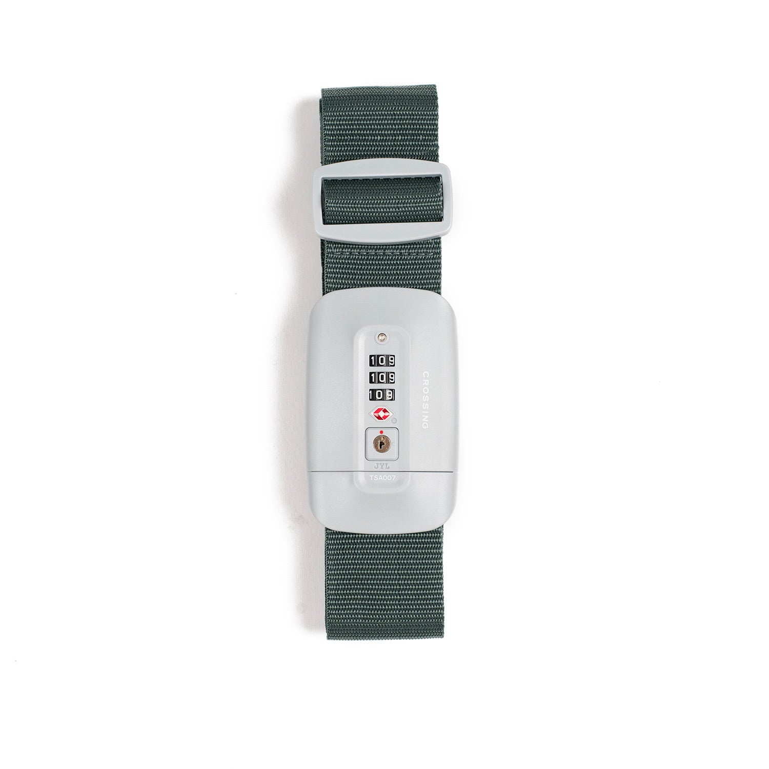Crossing TSA 3-Dial Combination Lock Luggage Strap - Forest Green