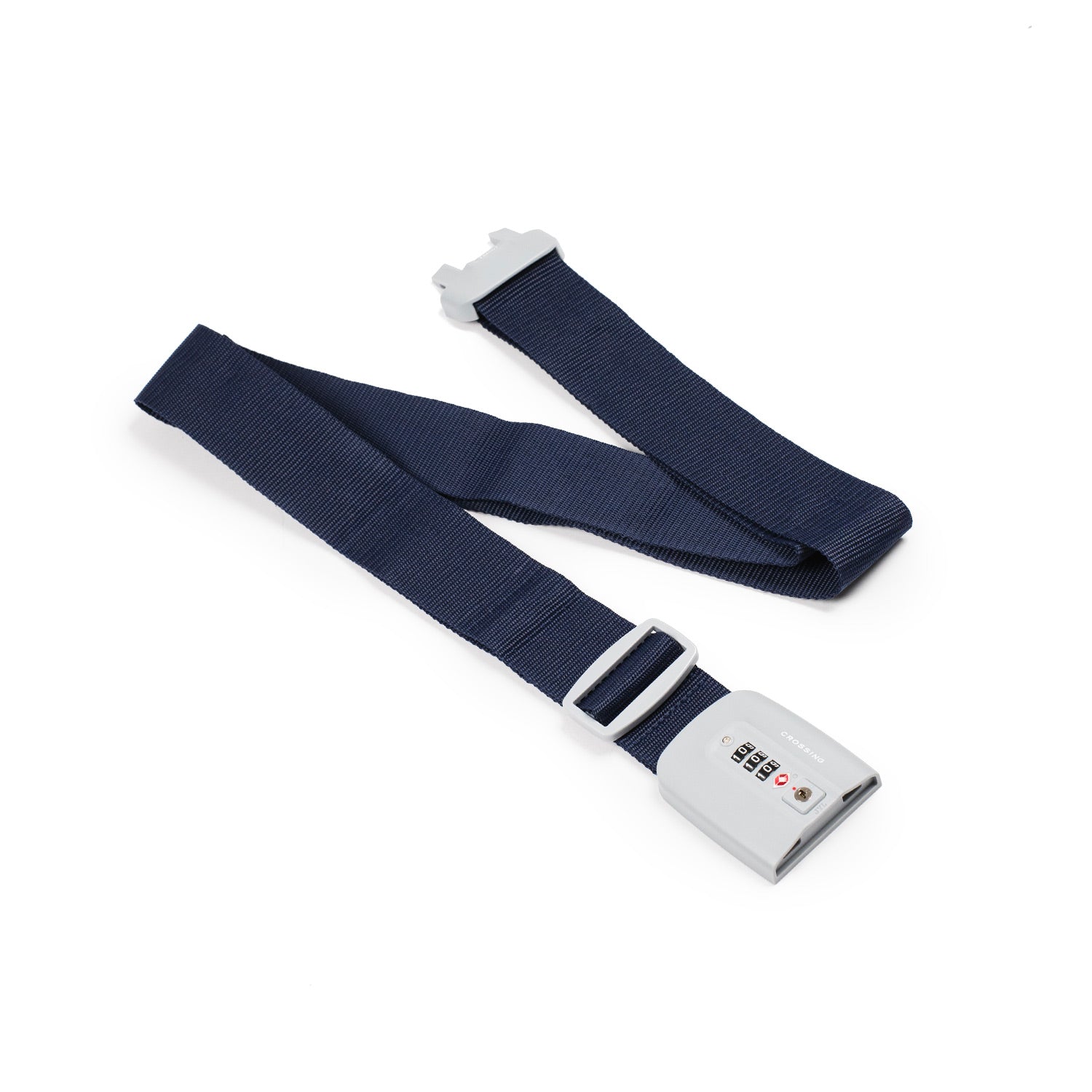 Crossing TSA 3-Dial Combination Lock Luggage Strap - Navy