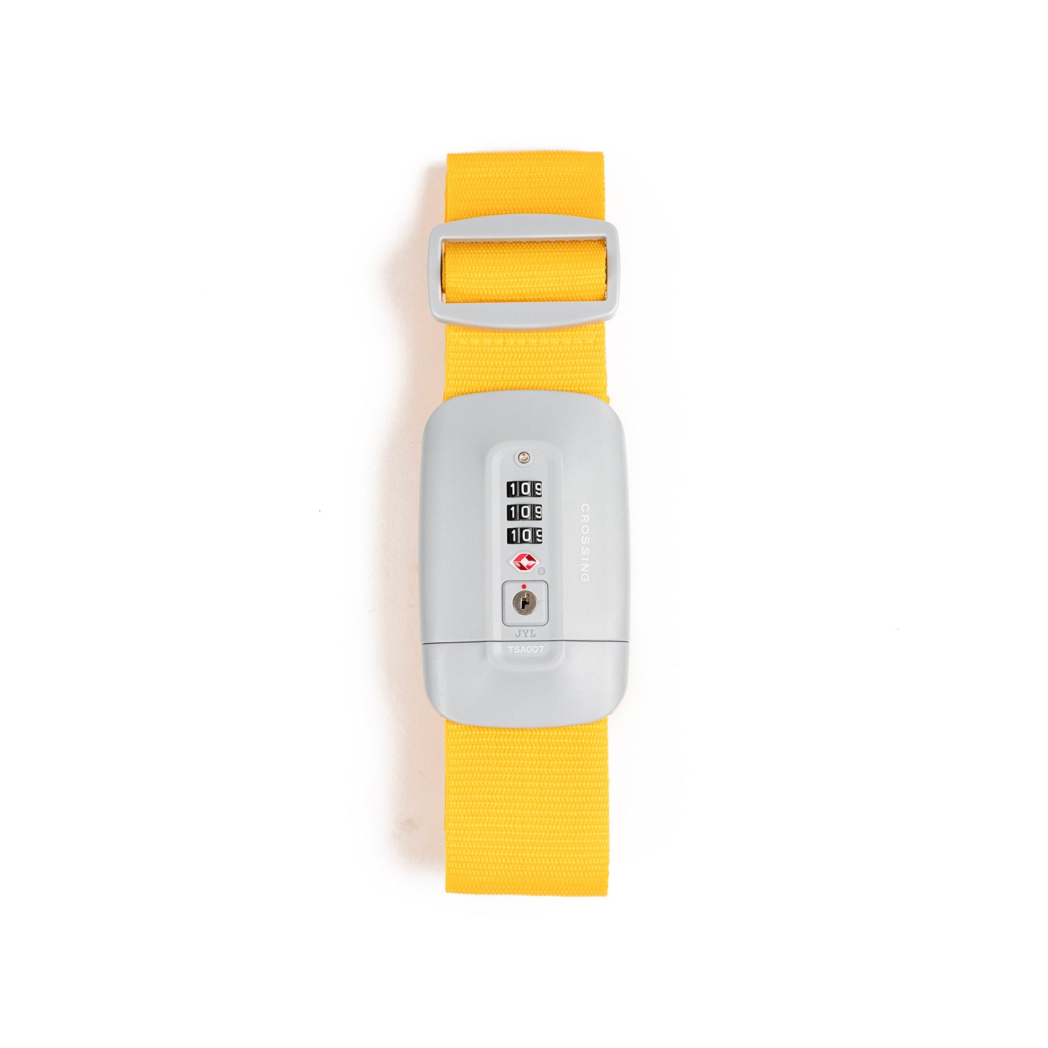 Crossing TSA 3-Dial Combination Lock Luggage Strap - Tuscany Yellow