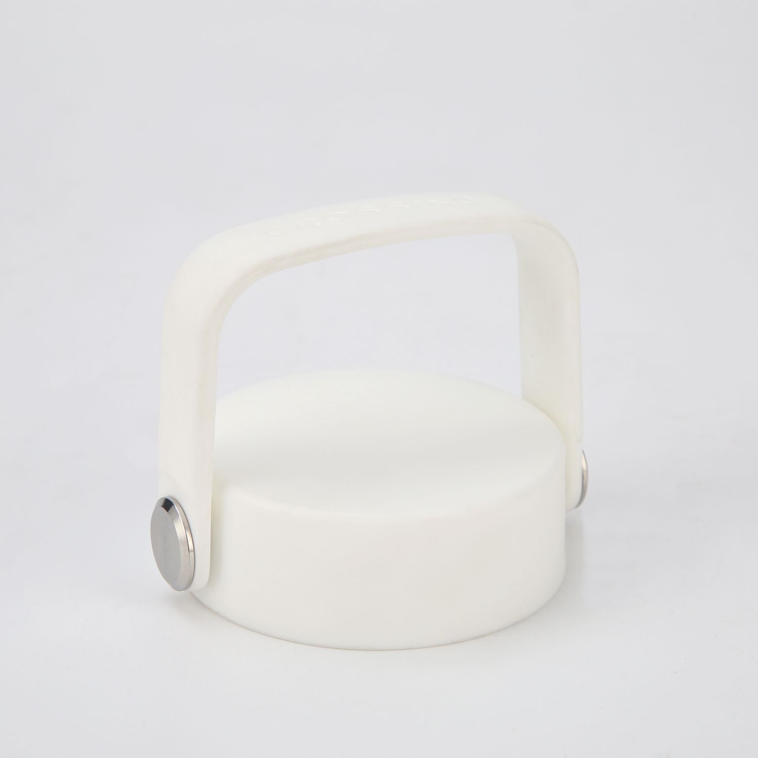 Crossing Urban Ceramic S/S Insulated Flat Cap Bottle With Handle 1000ml - Frost White