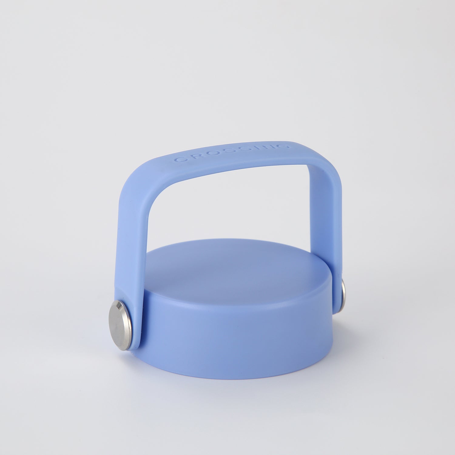 Crossing Urban Ceramic S/S Insulated Flat Cap Bottle With Handle 400ml - Heirloom Blue Cotton (Mix)