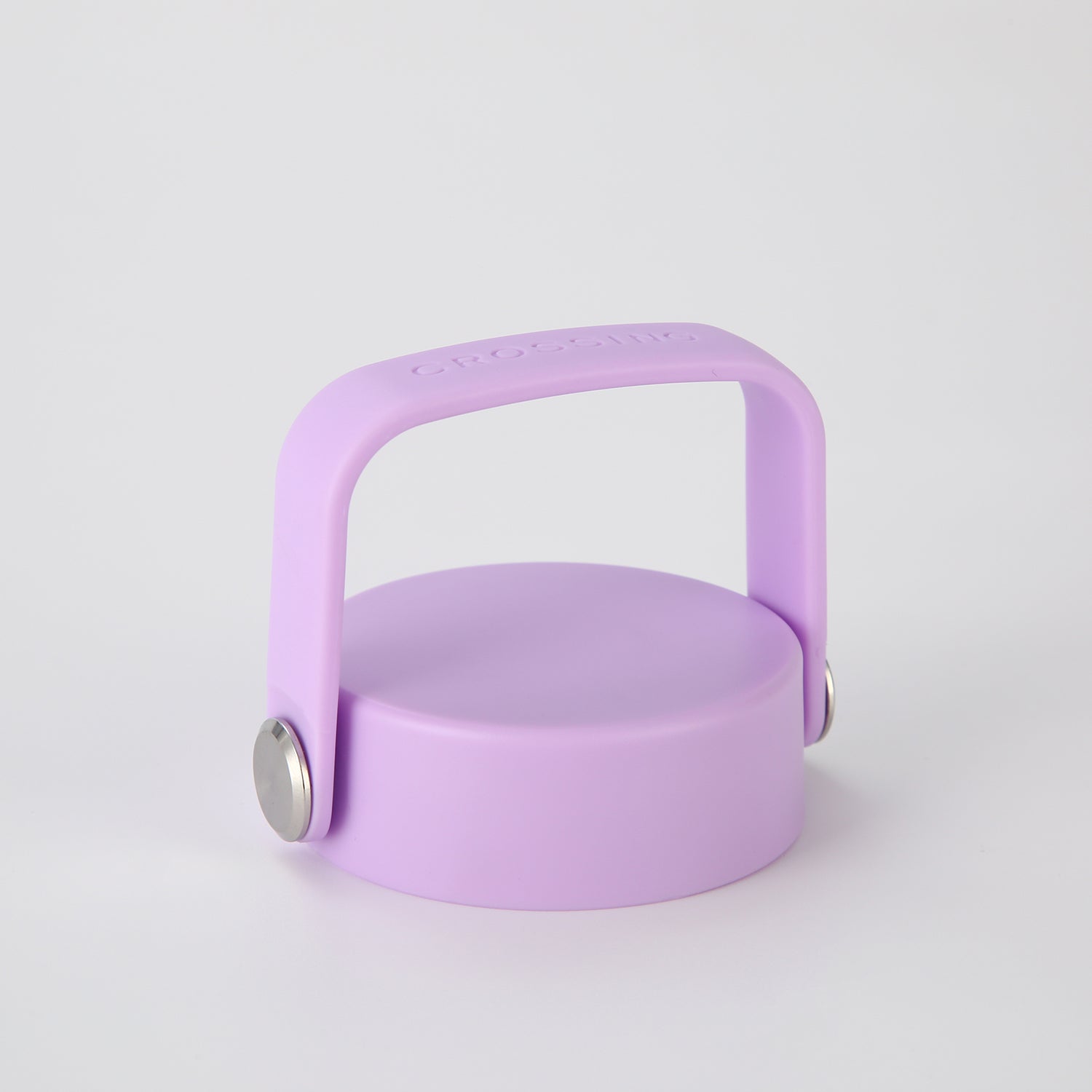 Crossing Urban Ceramic S/S Insulated Flat Cap Bottle With Handle 600ml - Ombre Lavender Luxe