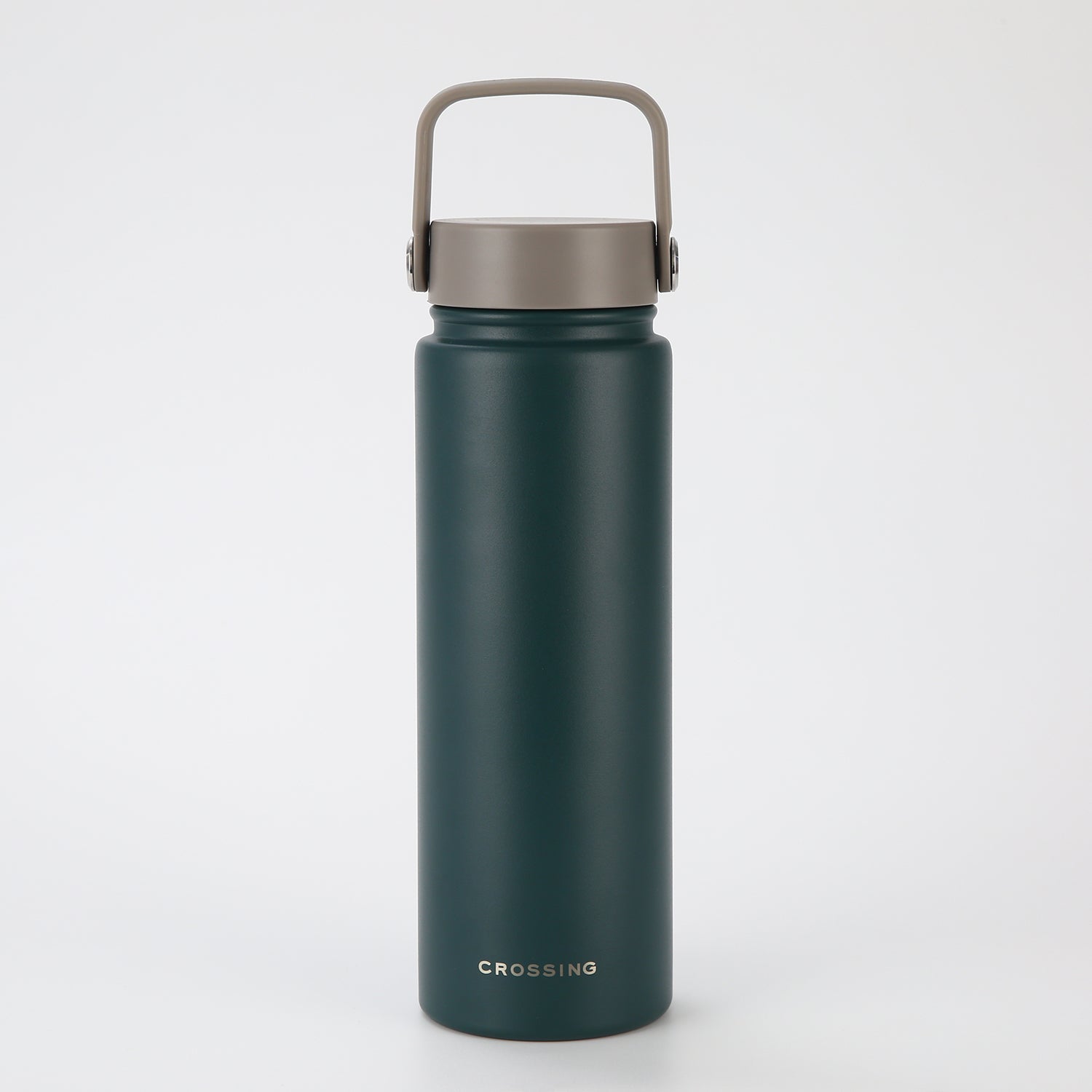 Crossing Urban Ceramic S/S Insulated Flat Cap Bottle With Handle 720ml - Latte Squash (Mix)
