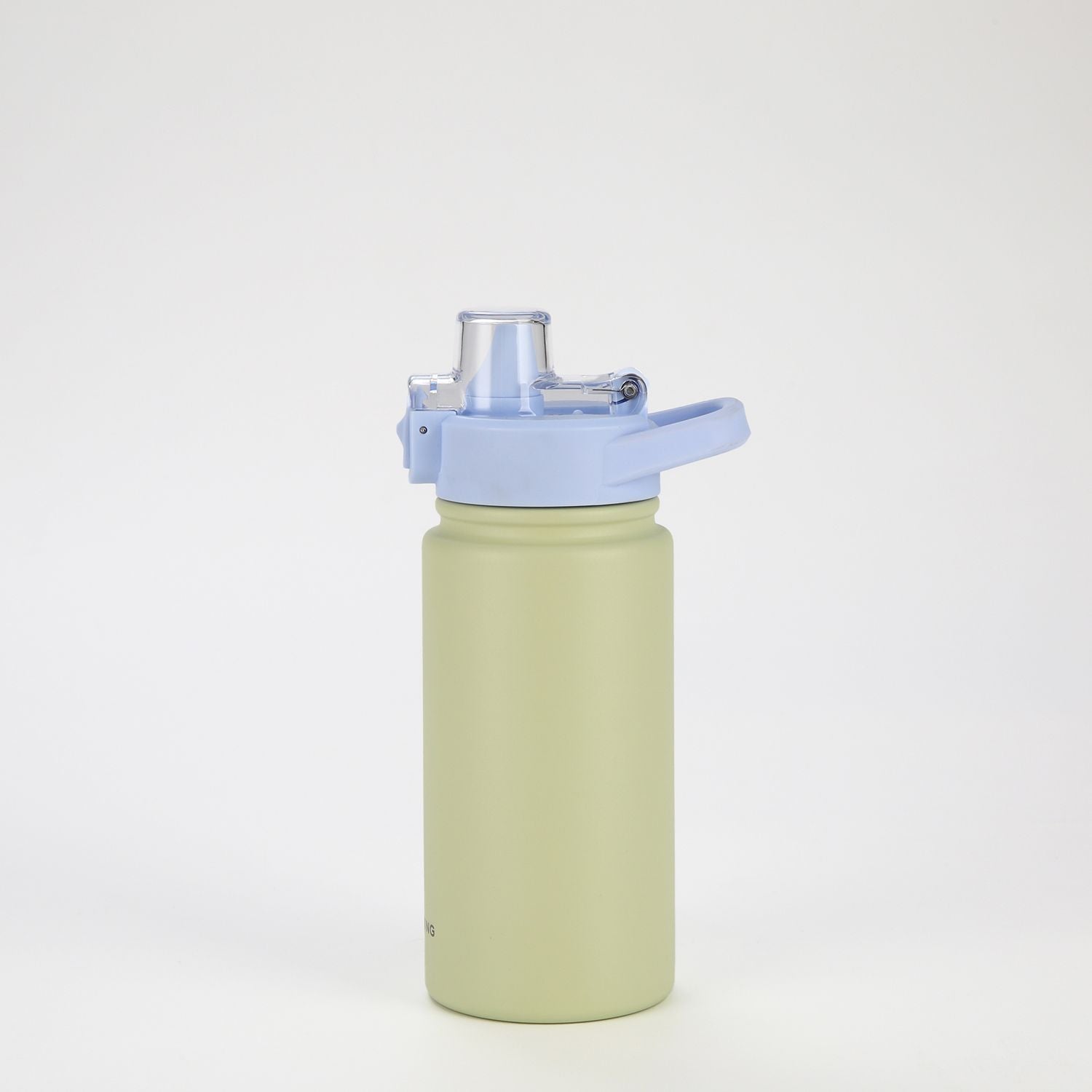 Crossing Urban Ceramic S/S Insulated Straw Sipper Cap Sports Bottle With Handle 480ml - Pistachio Blue (Mix)