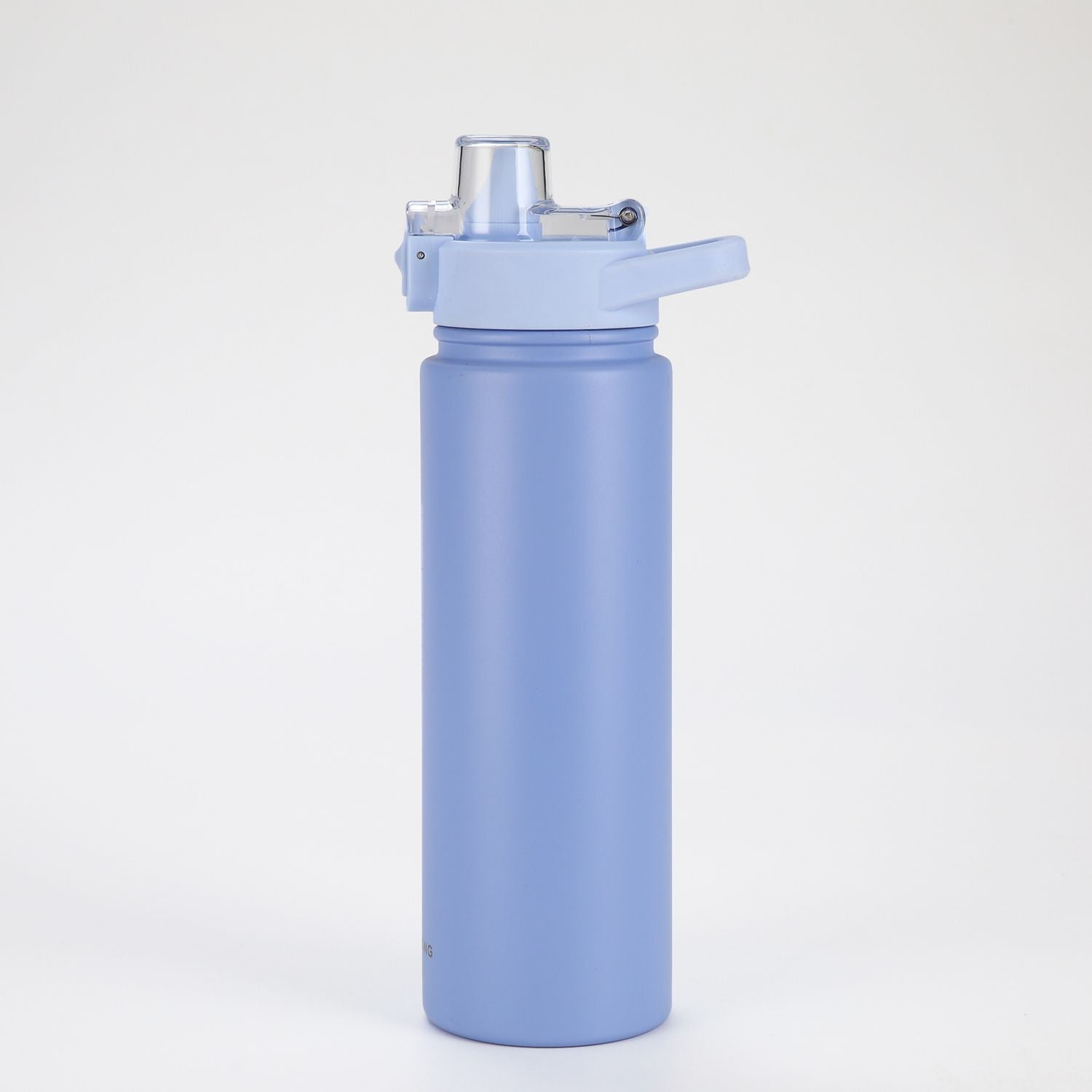 Crossing Urban Ceramic S/S Insulated Straw Sipper Cap Sports Bottle With Handle 720ml - Heirloom Blue