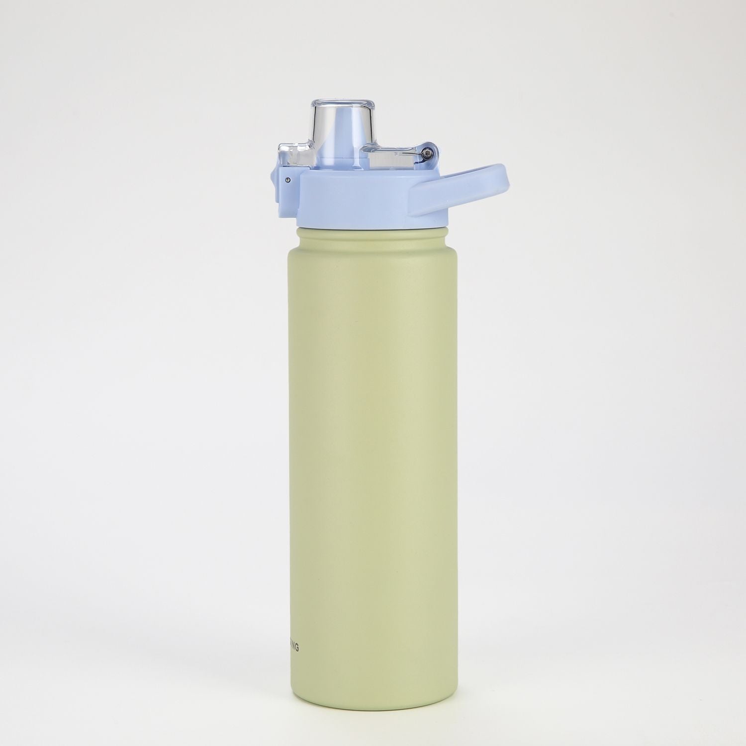Crossing Urban Ceramic S/S Insulated Straw Sipper Cap Sports Bottle With Handle 720ml - Pistachio Blue (Mix)