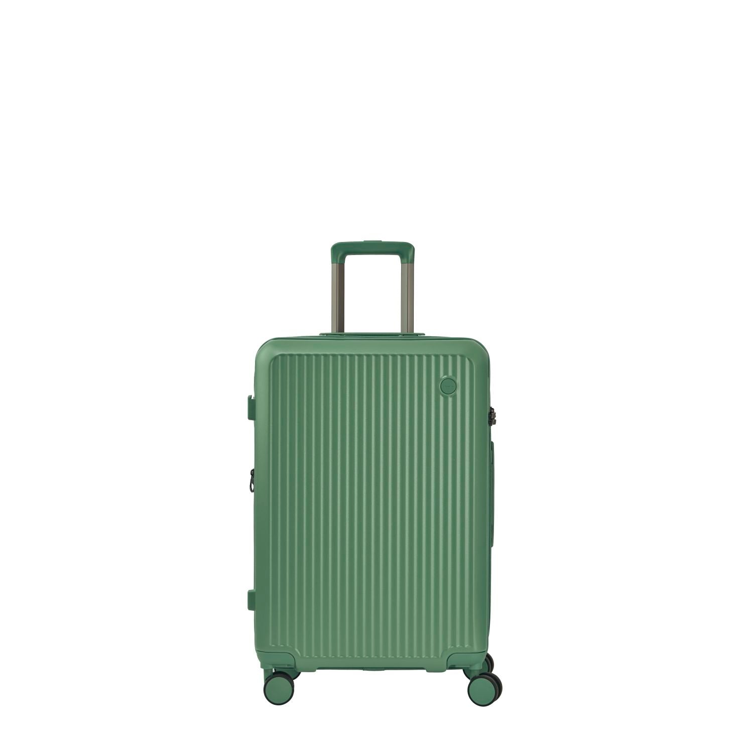 Crossing Vive Polycarbonate Expandable Medium Luggage T25 - Sage Green