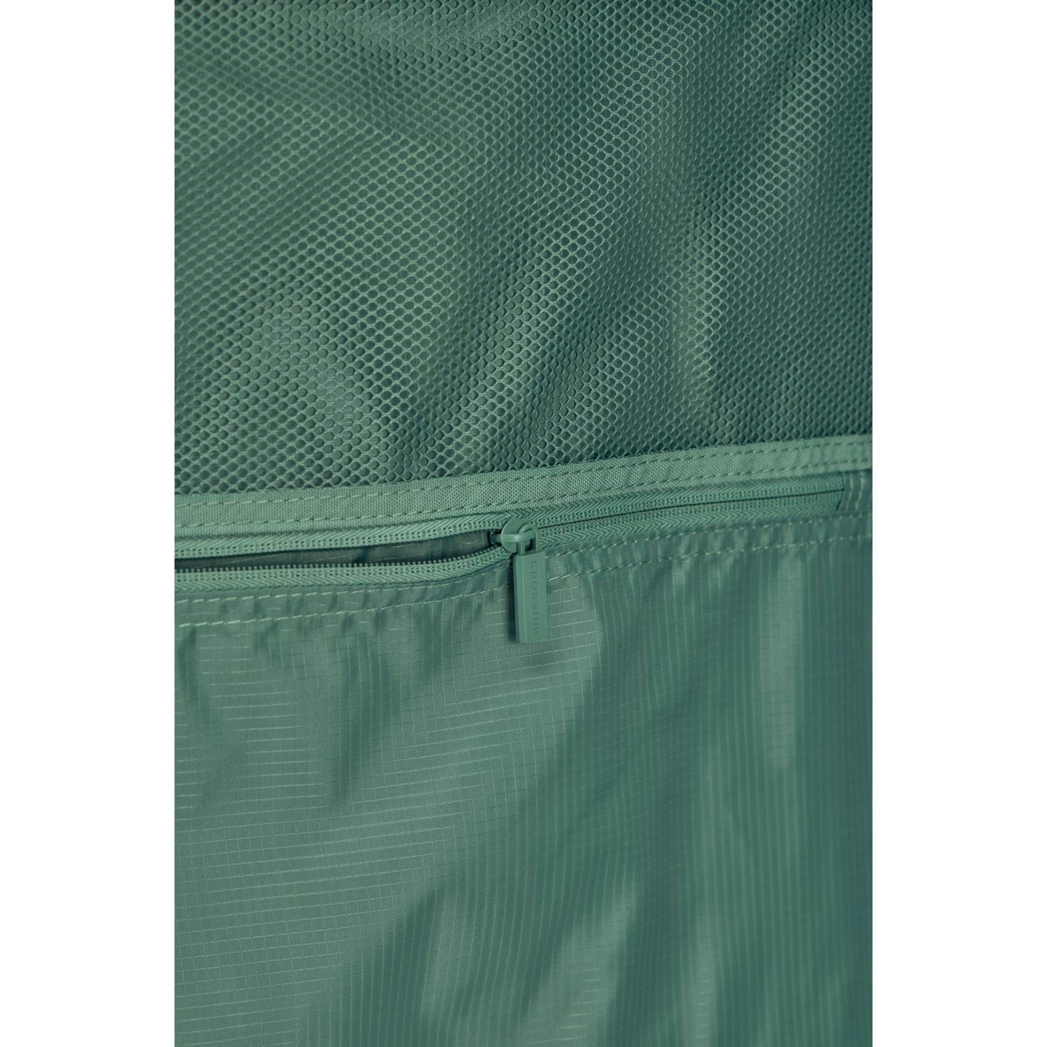 Crossing Vive Polycarbonate Expandable Large Luggage T30 - Sage Green
