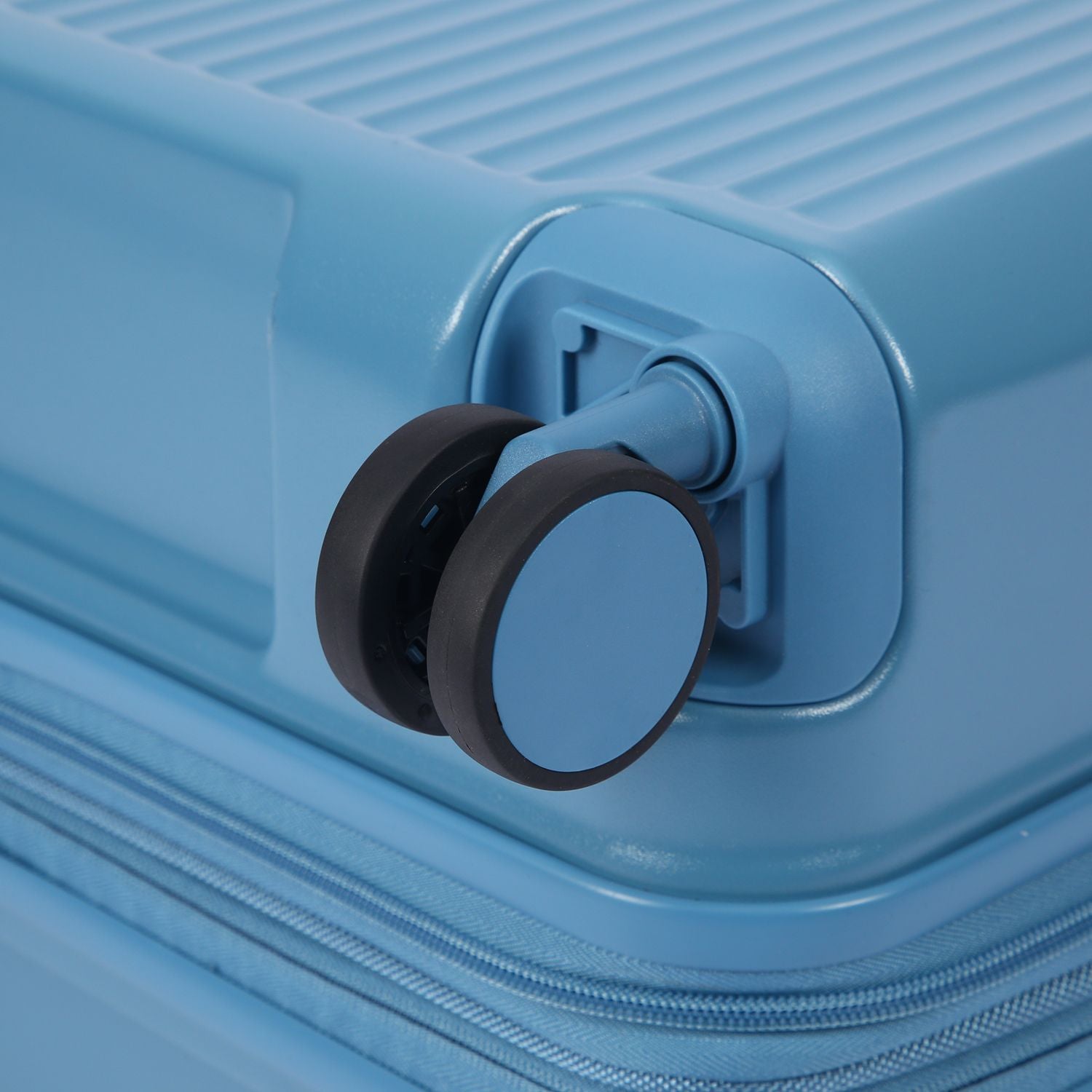 Crossing VIVE Polycarbonate Expandable Large Luggage V2 - Blue