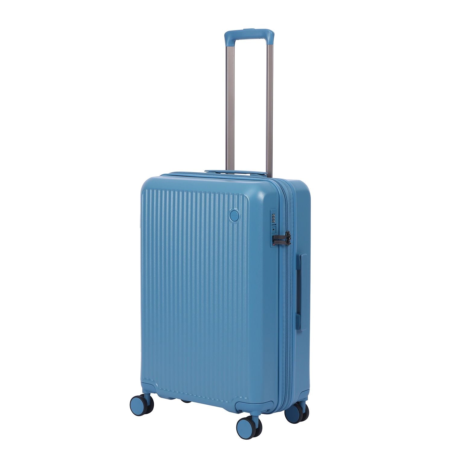 Crossing VIVE Polycarbonate Expandable Medium Luggage V2 - Blue