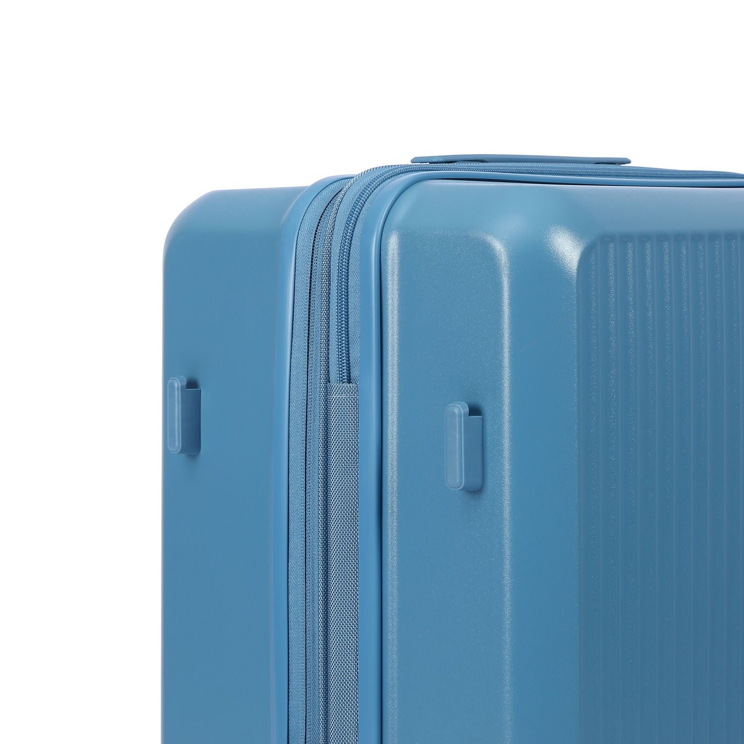 Crossing VIVE Polycarbonate Expandable Medium Luggage V2 - Blue