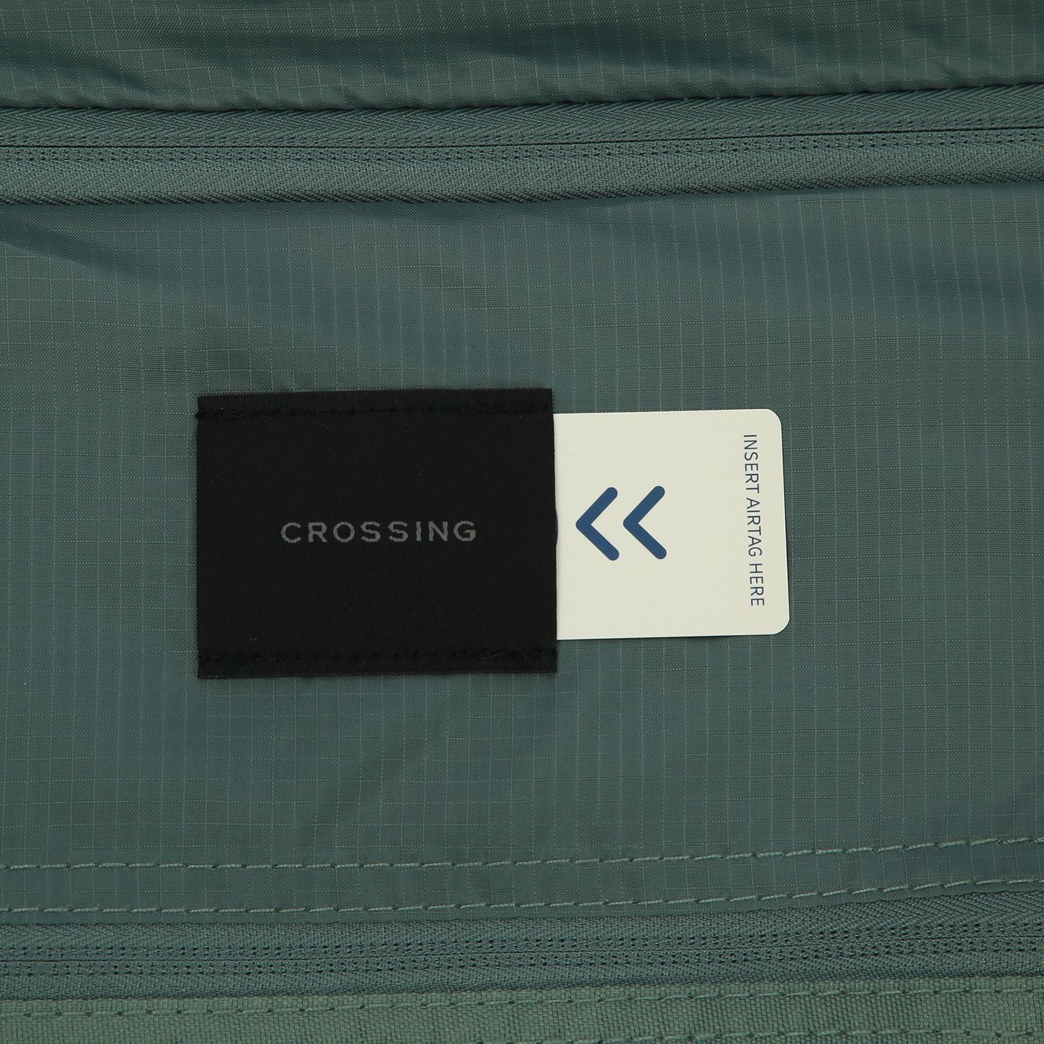 Crossing VIVE Polycarbonate Expandable Medium Luggage V2 - Sage Green