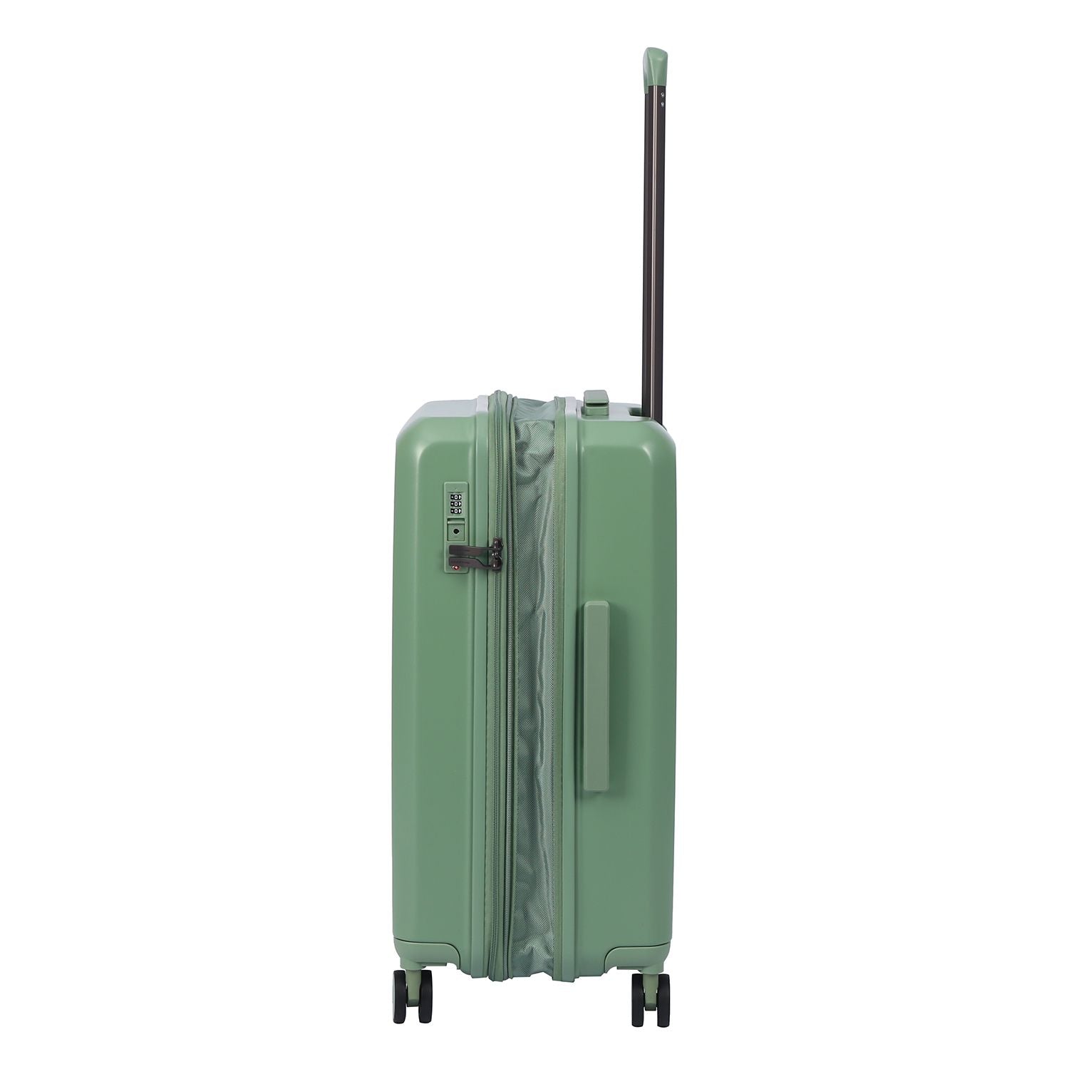 Crossing VIVE Polycarbonate Expandable Medium Luggage V2 - Sage Green