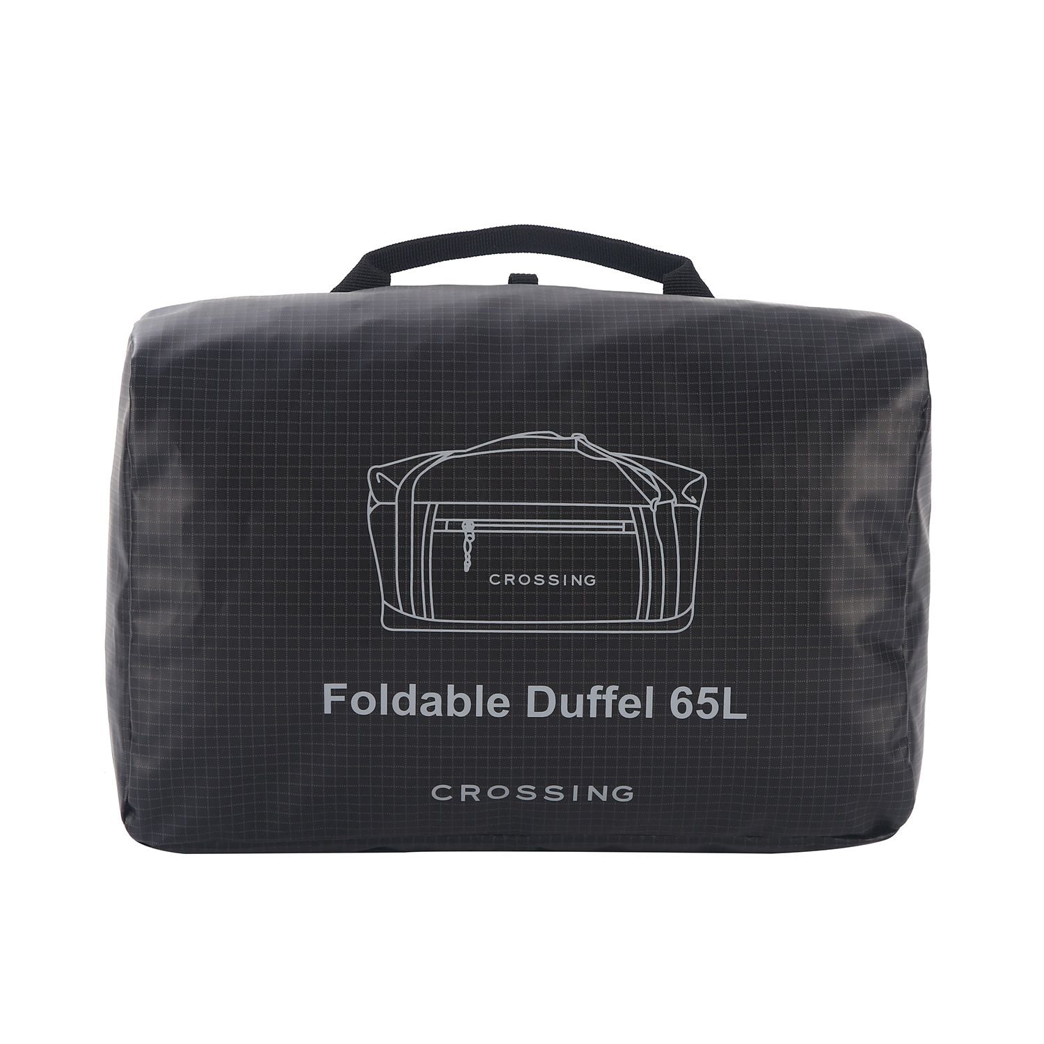 Crossing Voyage Foldable Duffel 65L - Black