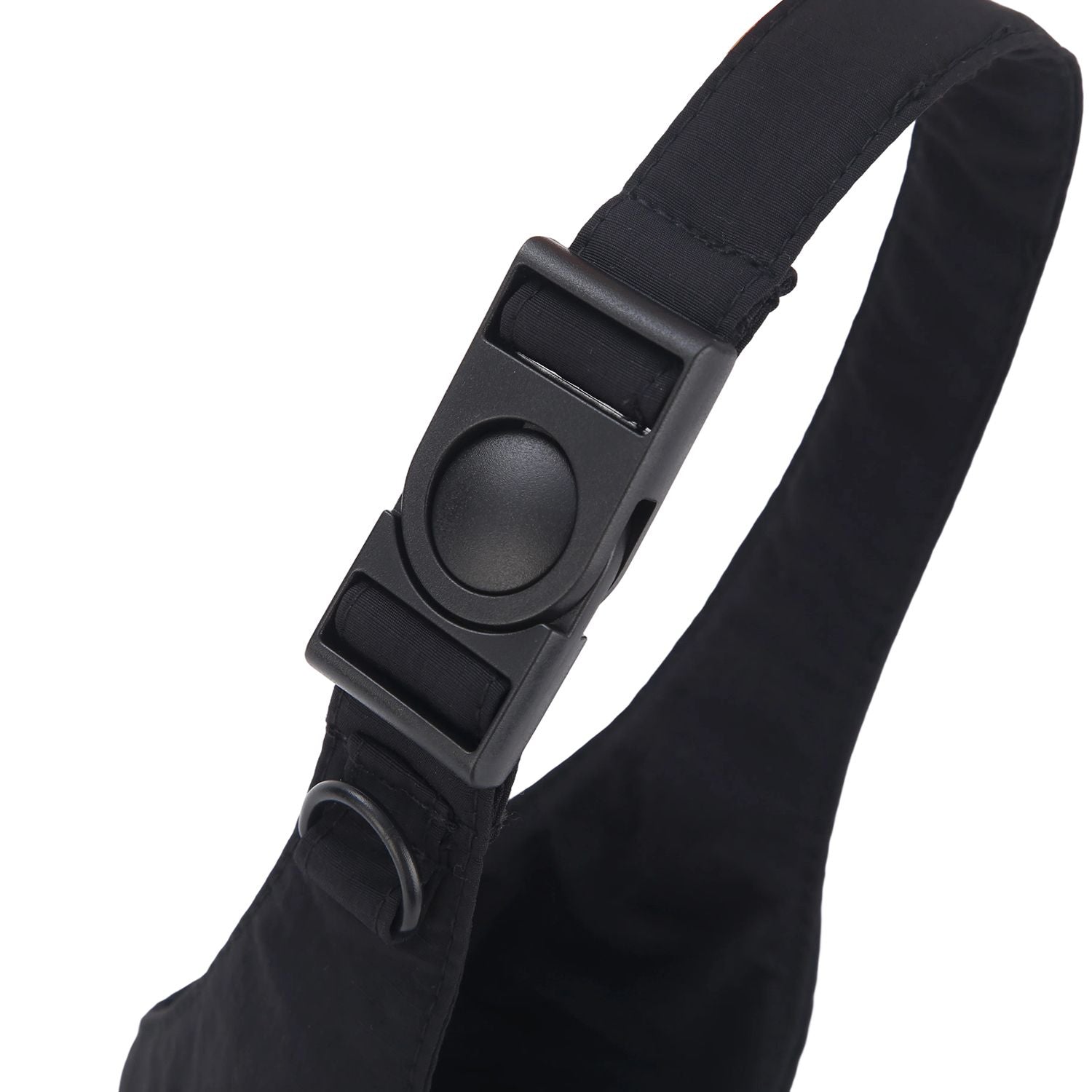 Crossing Waterproof Checked Nylon Dual Carry Water Bottle Bag - Black