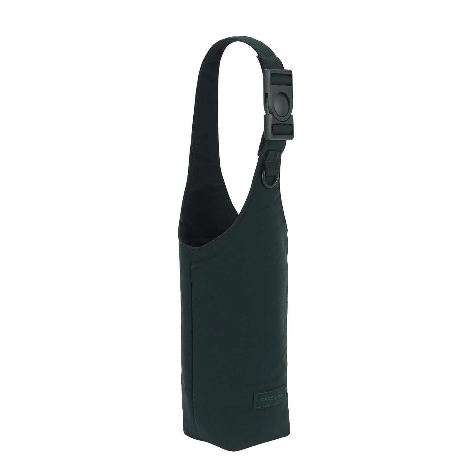 Crossing Waterproof Checked Nylon Dual Carry Water Bottle Bag - Forest Green