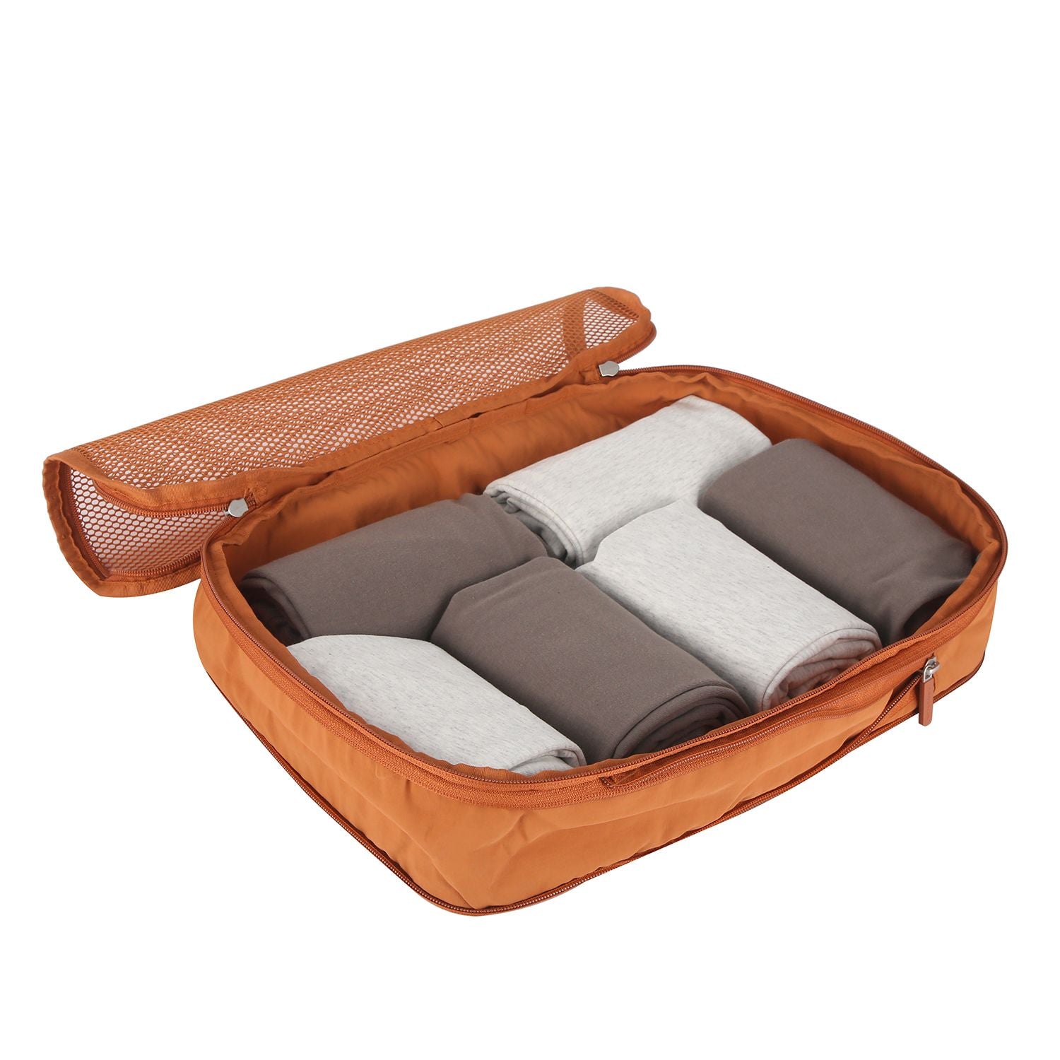 Crossing Waterproof Ripstop Nylon Compression Packing Cube M - Brick