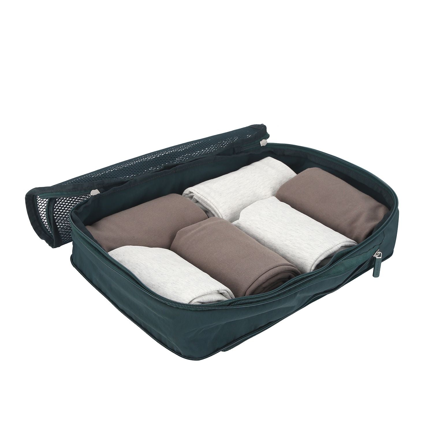 Crossing Waterproof Ripstop Nylon Compression Packing Cube M - Forest Green