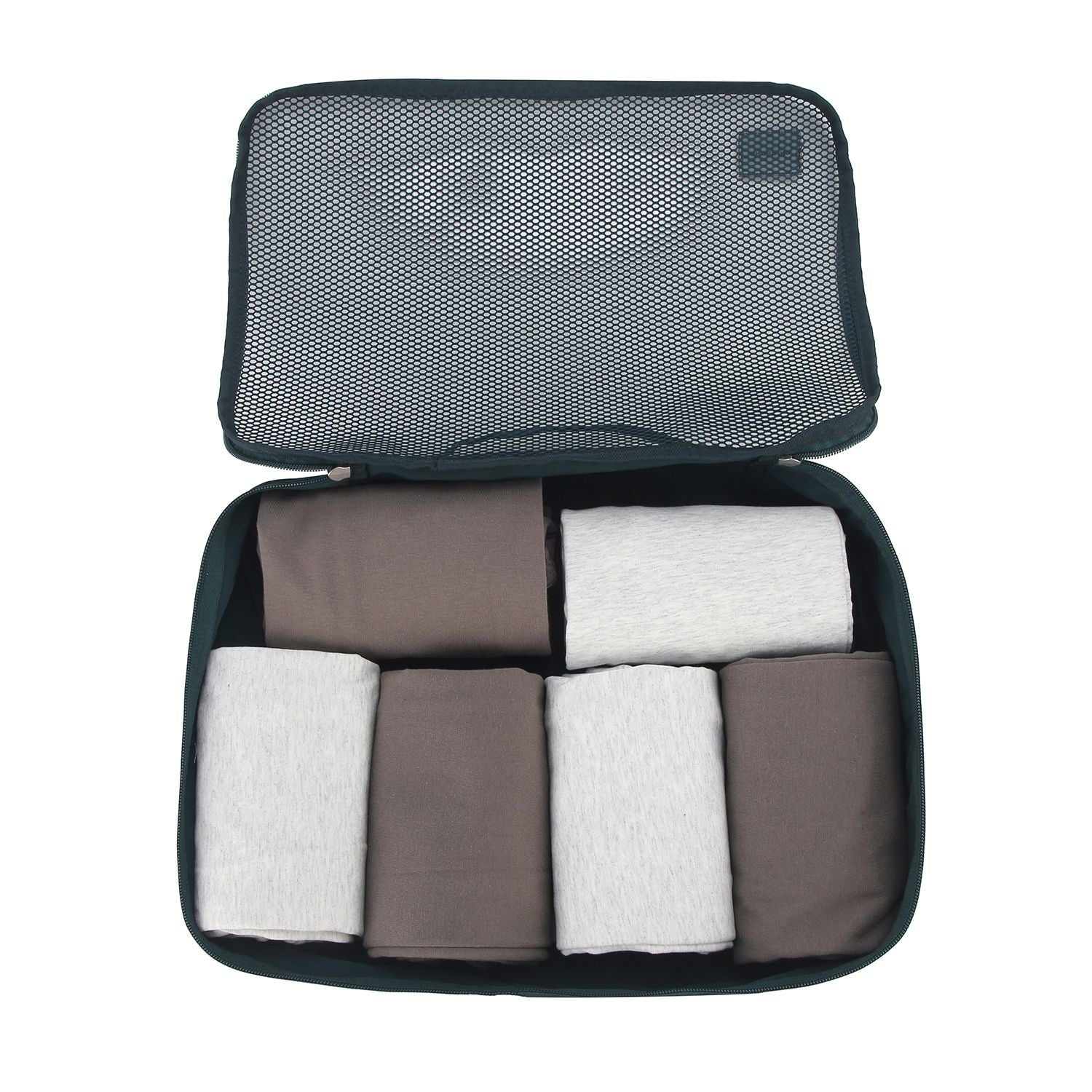 Crossing Waterproof Ripstop Nylon Packing Cube M - Forest Green