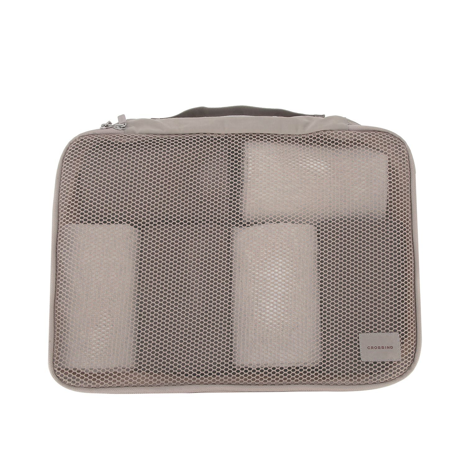Crossing Waterproof Ripstop Nylon Packing Cube Set (4-Piece Set) - Light Grey