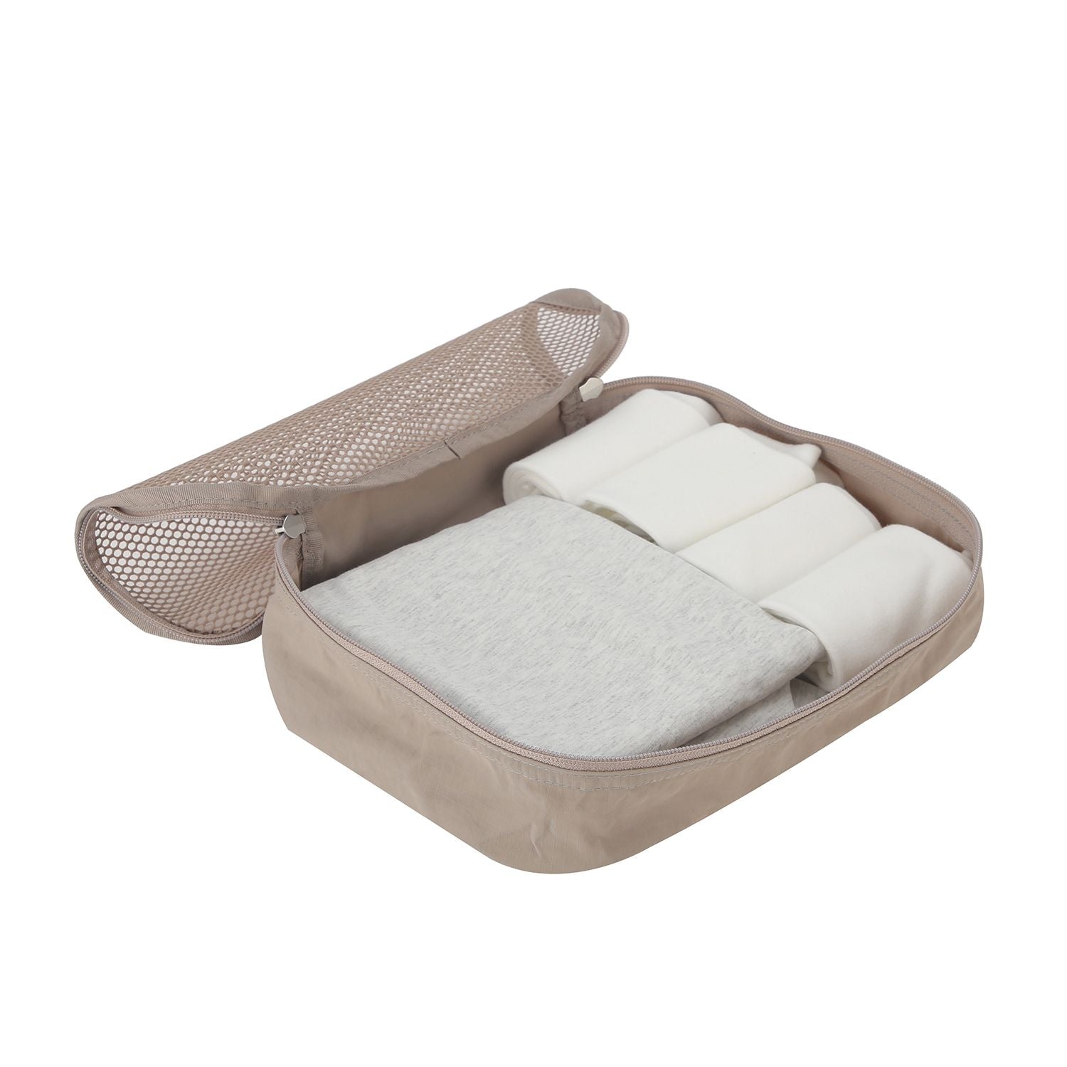 Crossing Waterproof Ripstop Nylon Packing Cube Set (4-Piece Set) - Light Grey