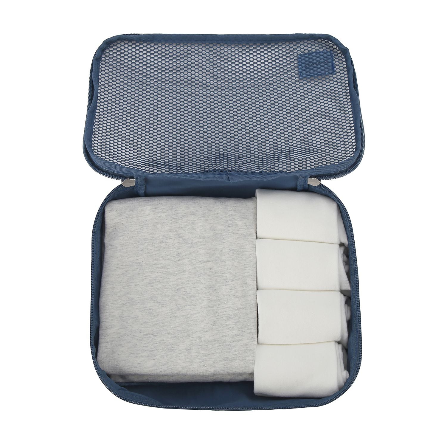 Crossing Waterproof Ripstop Nylon Packing Cube Set (4-Piece Set) - Smoke Blue