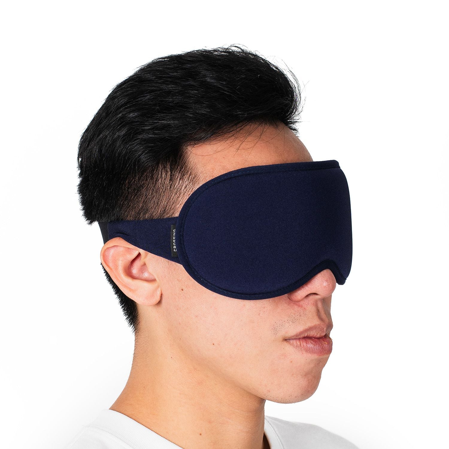 Crossing Zero Pressure Contoured Eye Mask - Dark Blue