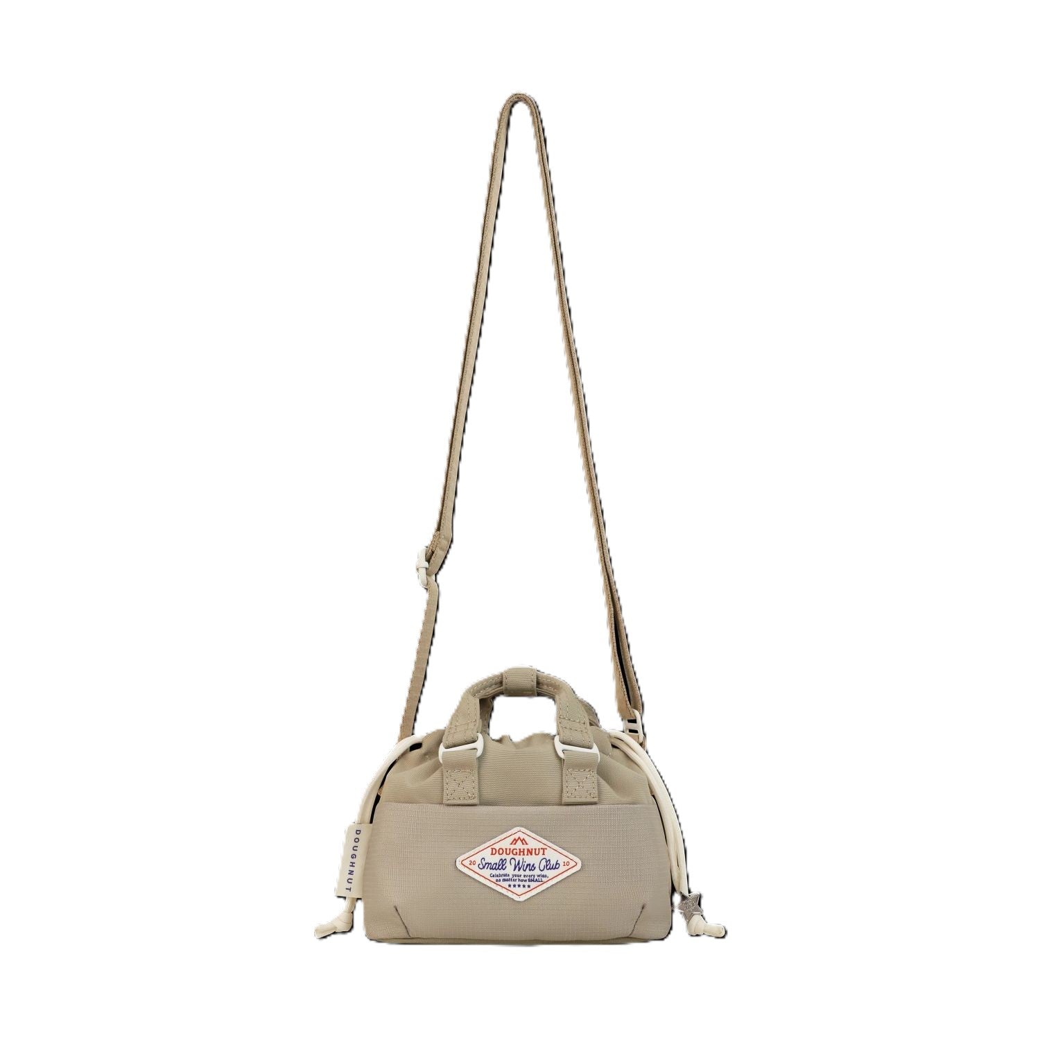 Doughnut Gossamer Tiny Minorstones Series Crossbody Bag - Beige